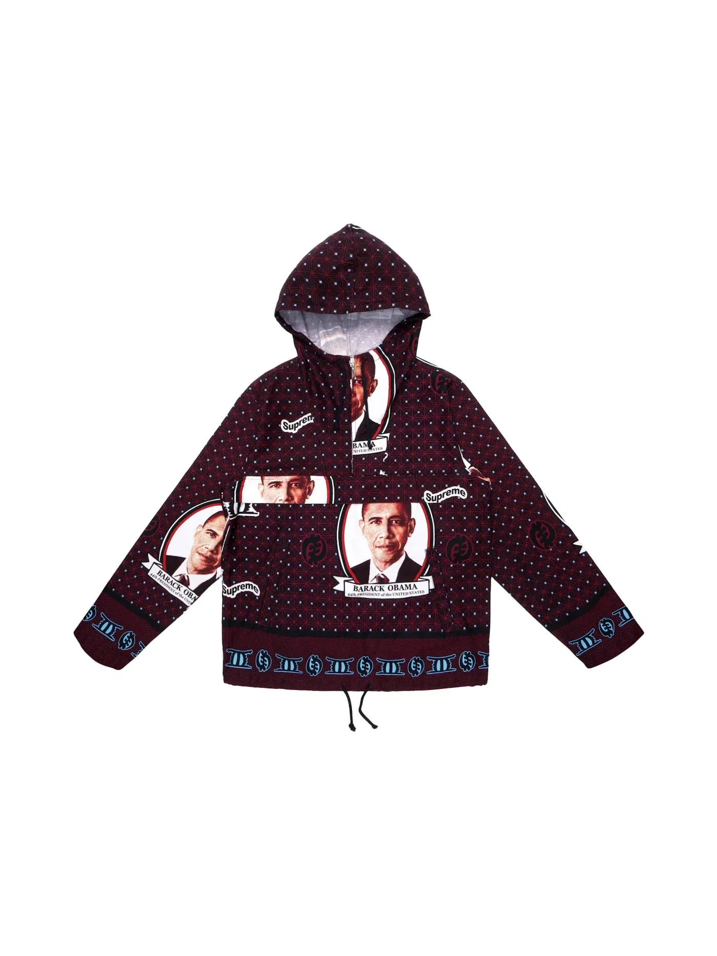 Мужская куртка-анорак Supreme Anorak — изображение 1 из 1, красный