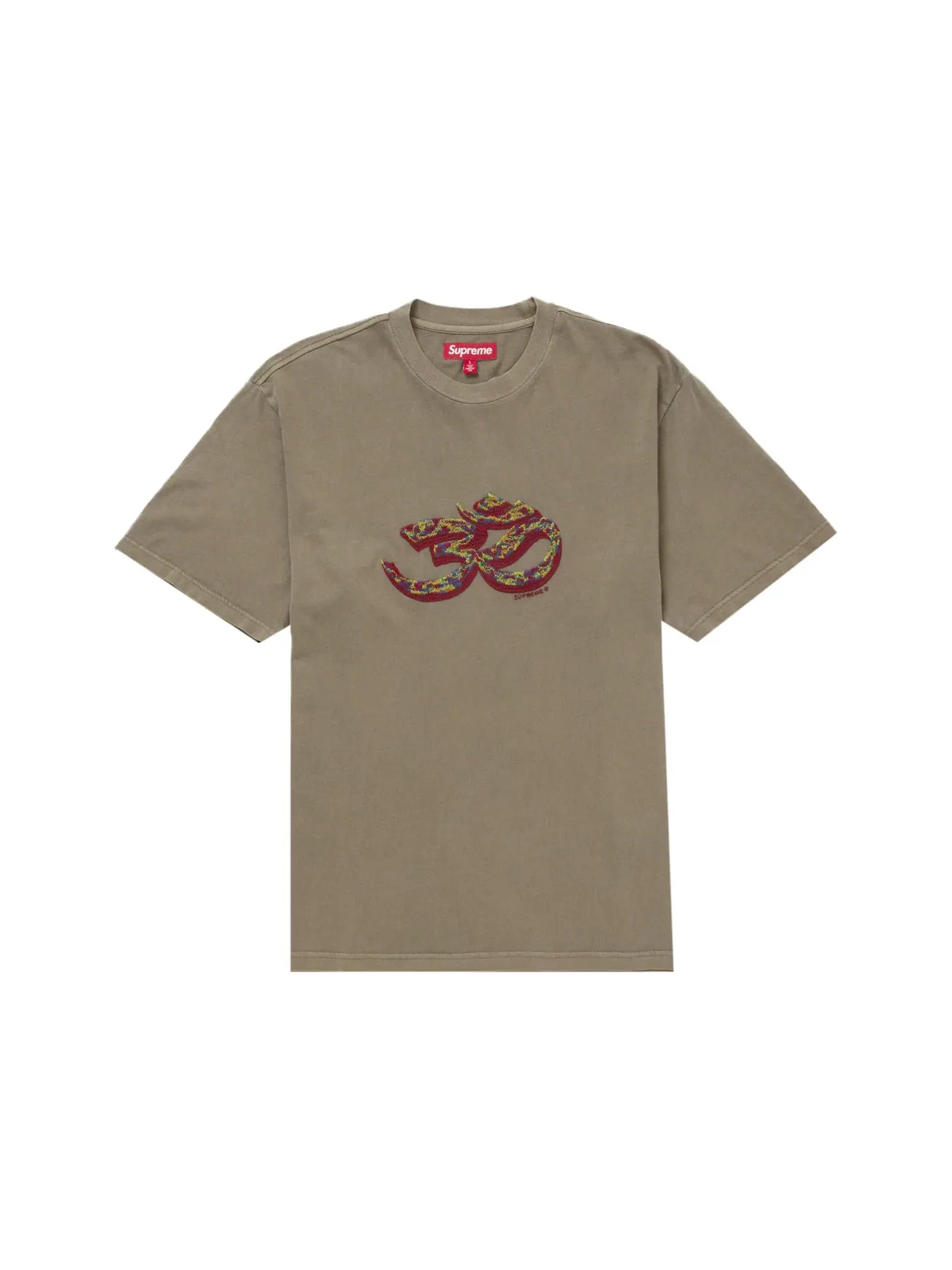 Мужская футболка с коротким рукавом Supreme Top — изображение 1 из 1, бледный оливковый