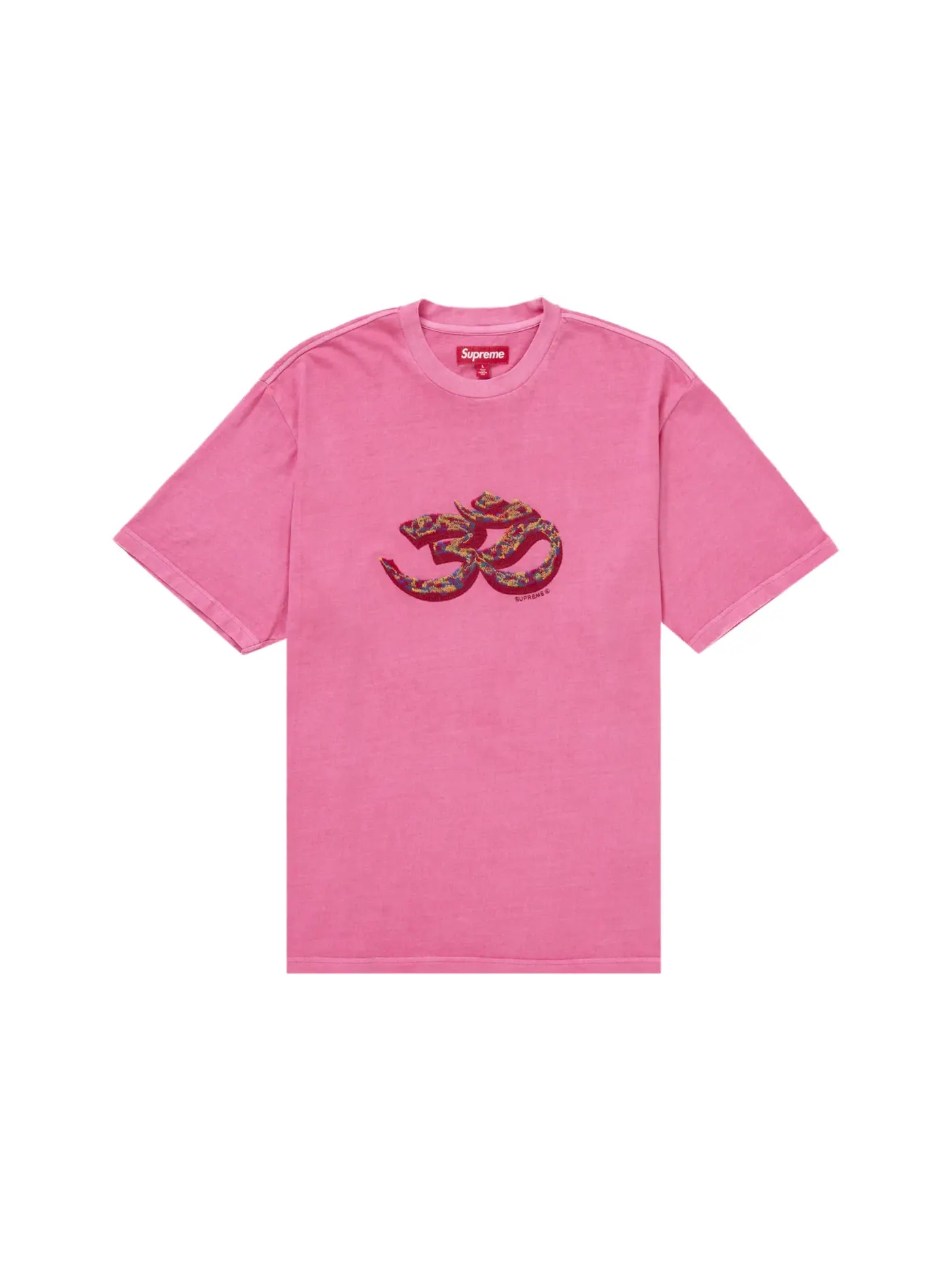 Мужская футболка Supreme Top — изображение 1 из 1, фуксия