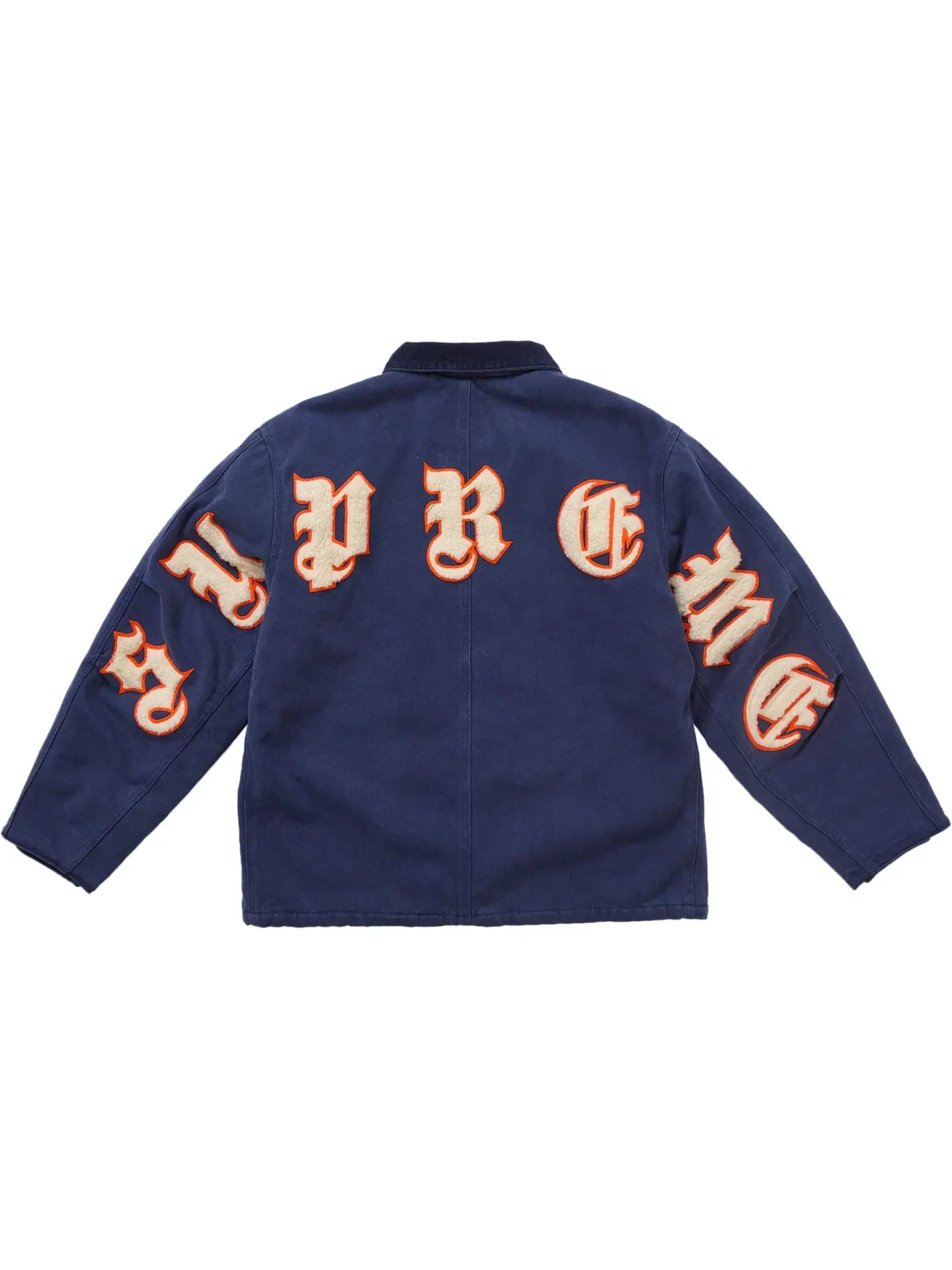 Мужская куртка-рабочая с длинным рукавом Supreme Navy — изображение 3 из 3