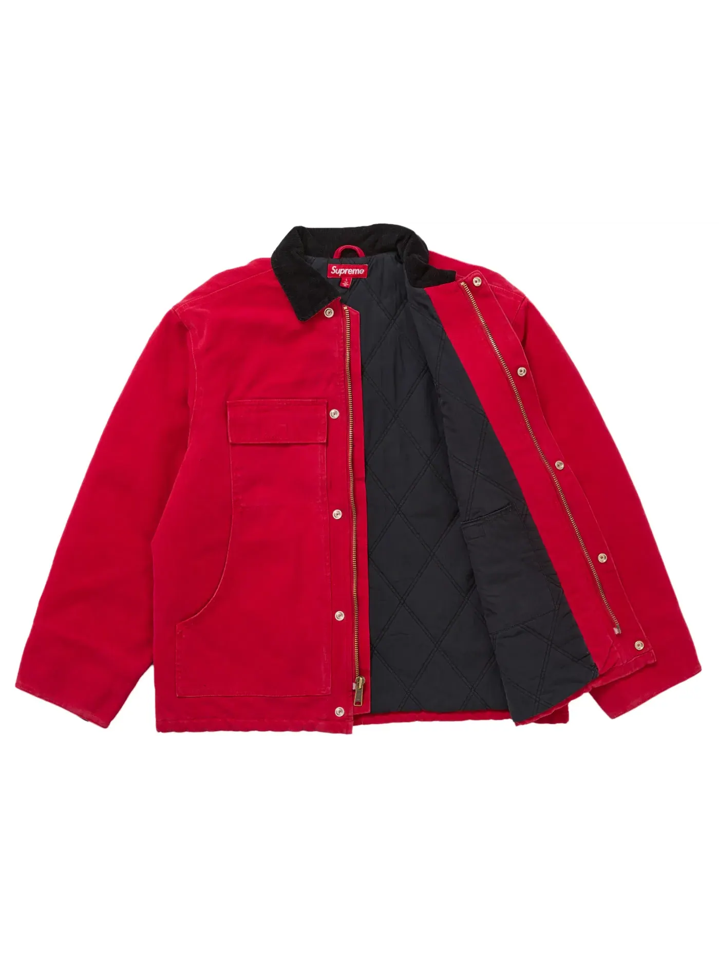 Мужская куртка с длинным рукавом Supreme Jacket — изображение 2 из 3, красный