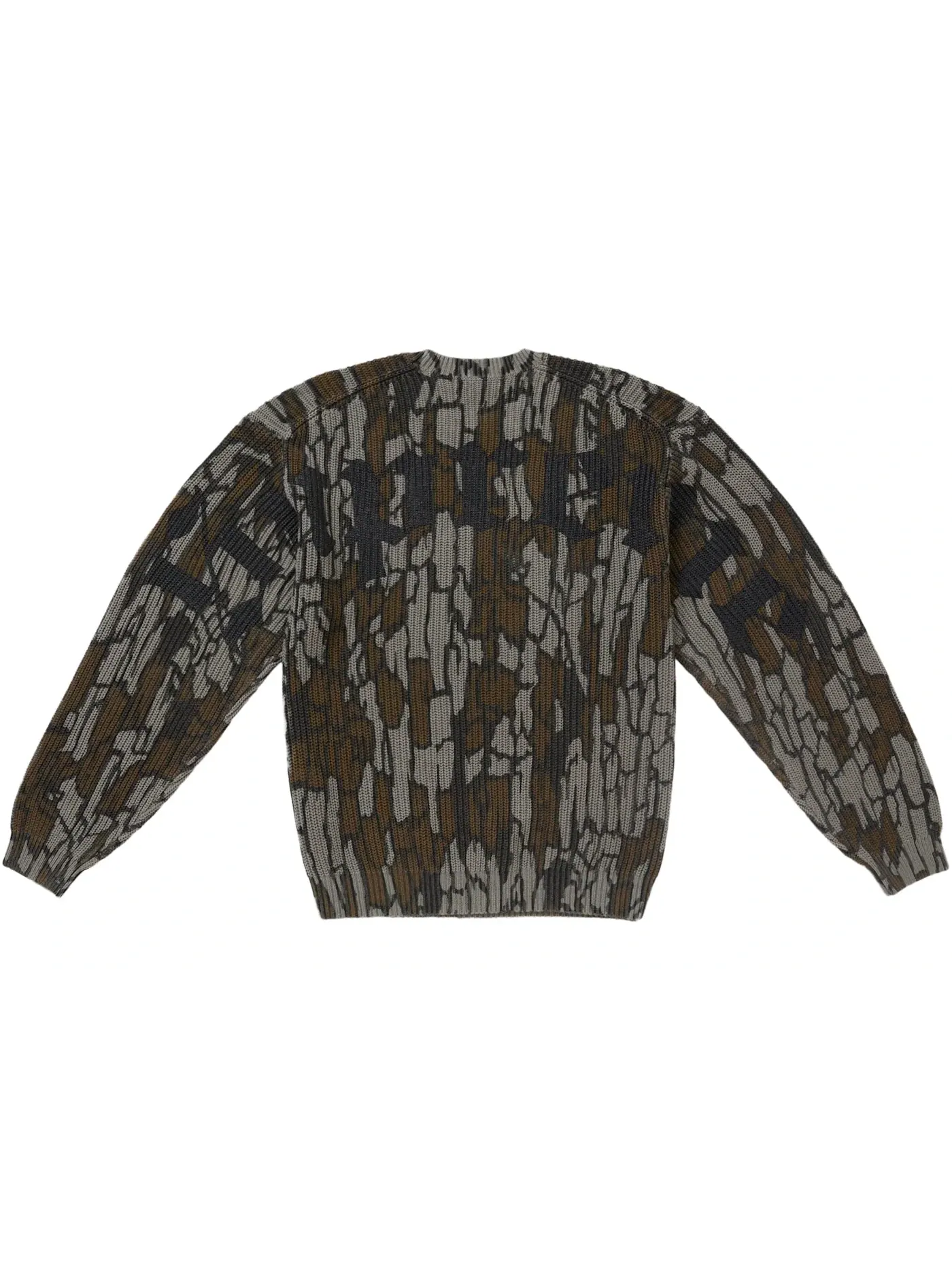 Мужской свитер с принтом Supreme Old English Printed Sweater, Mossy Oak Trebark Camo — изображение 1 из 2