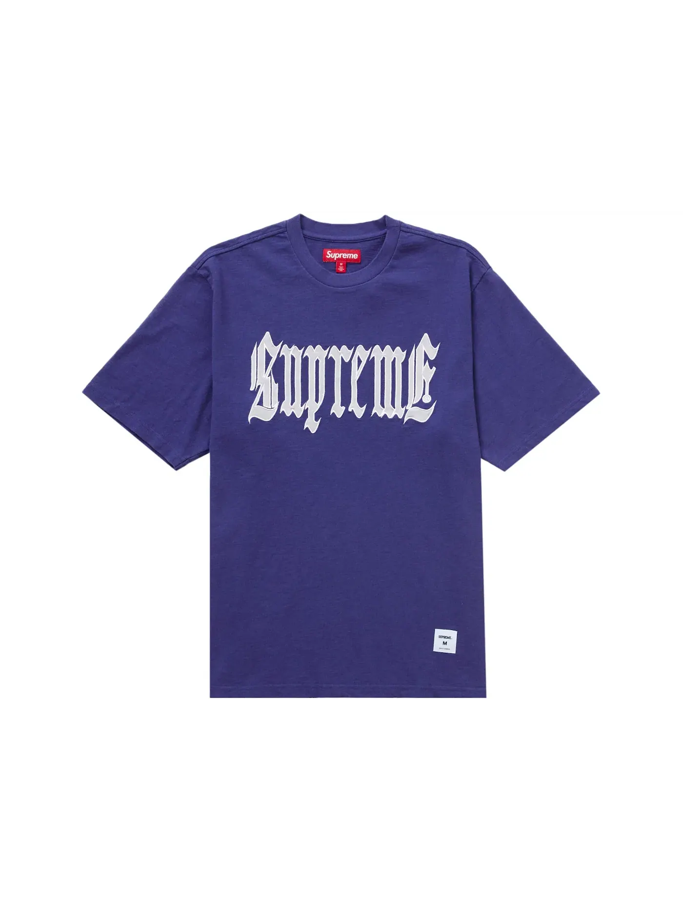 Мужская футболка с принтом Supreme Top (SS24) — изображение 1 из 1, темно-синий