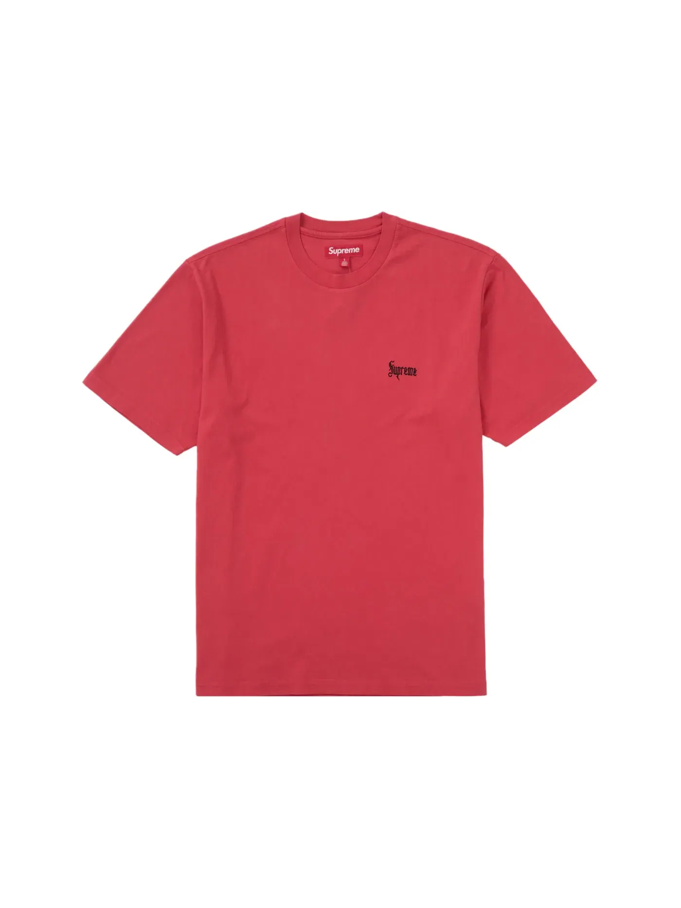 Мужская футболка с принтом Supreme Tee — изображение 1 из 1, красный