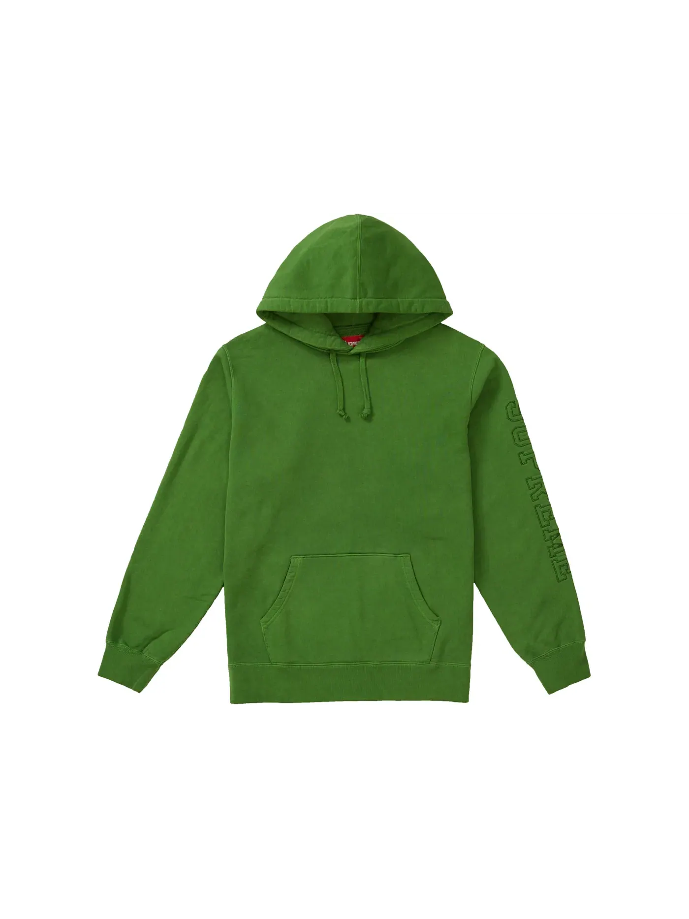 Мужской худи с принтом Supreme Hooded Sweatshirt — изображение 1 из 1, зеленый