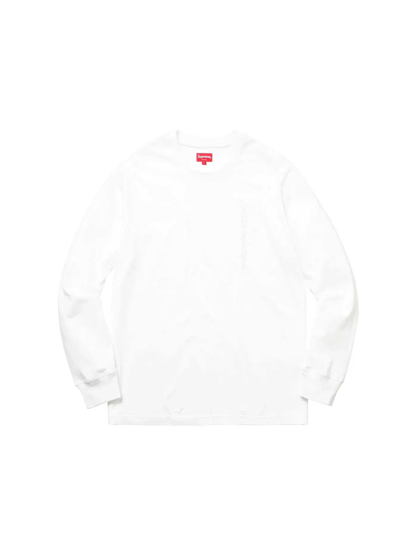 Мужская футболка с длинным рукавом Supreme — изображение 1 из 1, белый
