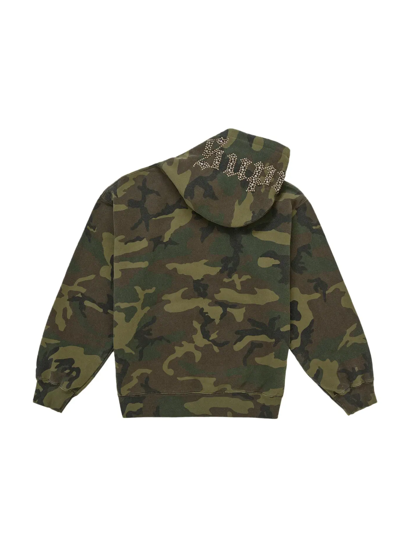 Мужской худи с принтом камуфляж Supreme, Woodland Camo — изображение 2 из 3