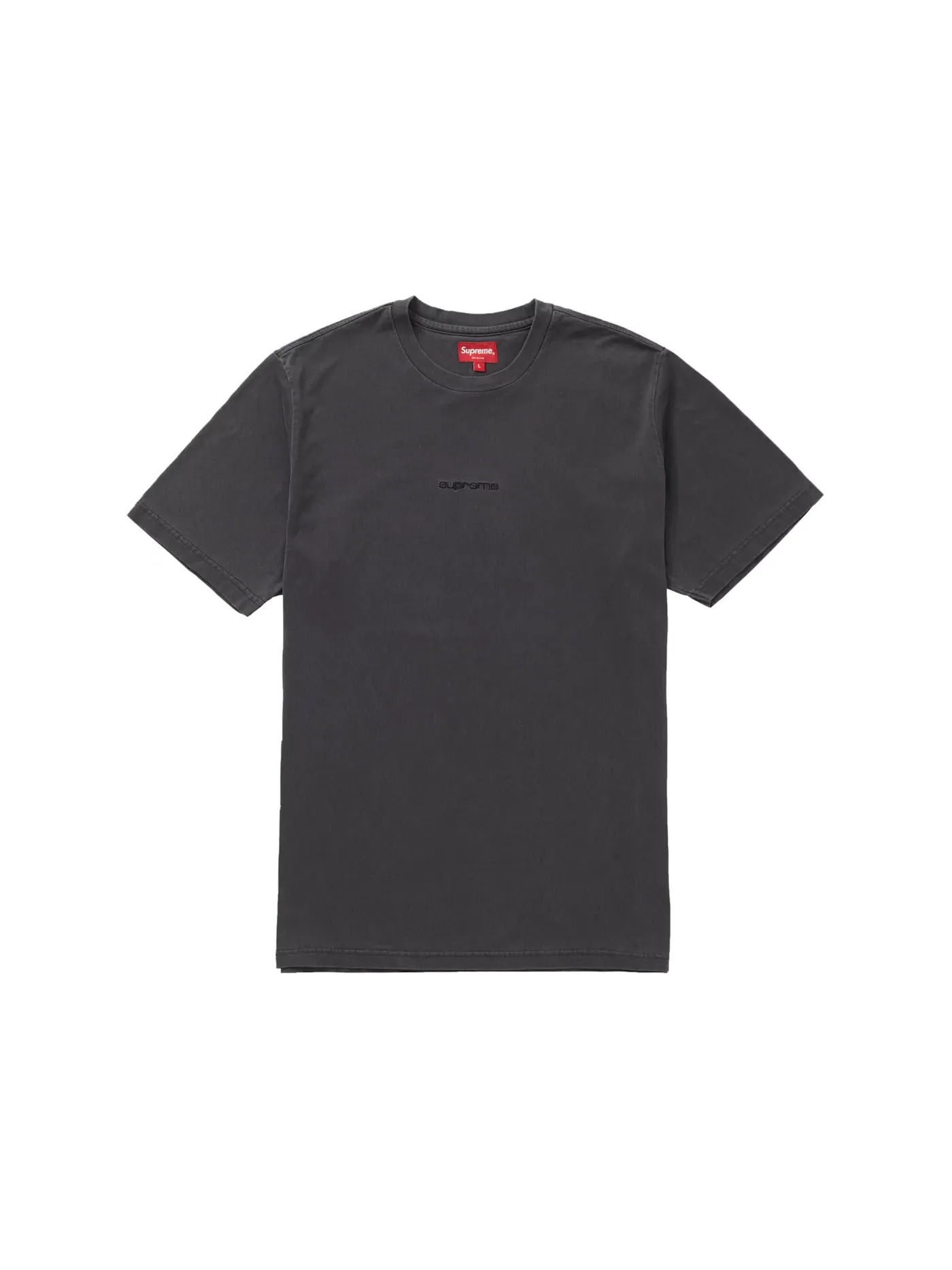 Мужская футболка с принтом Supreme Tee (SS19) — изображение 1 из 1, черный
