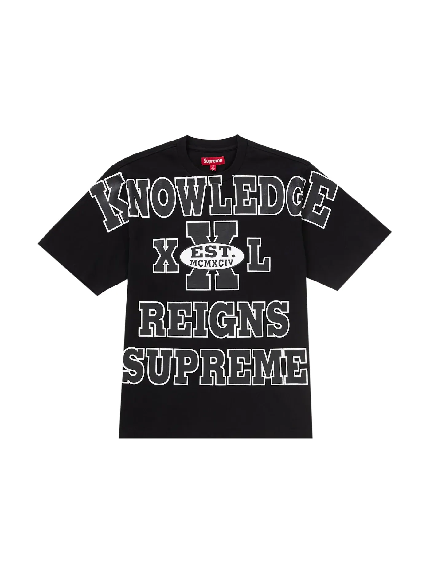 Мужская футболка Supreme — изображение 1 из 1, черный