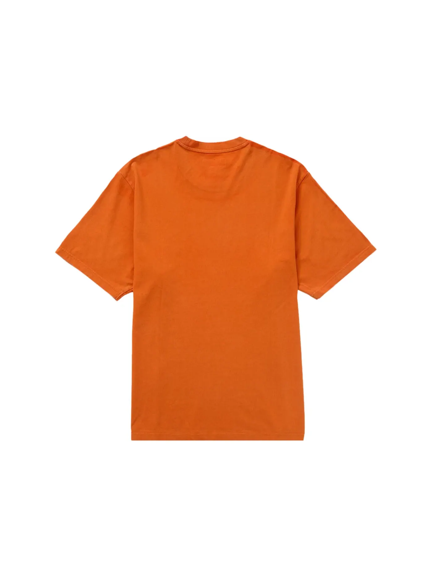 Мужская футболка с принтом Supreme Overprint Small Box S/S Top — изображение 2 из 2, оранжевый