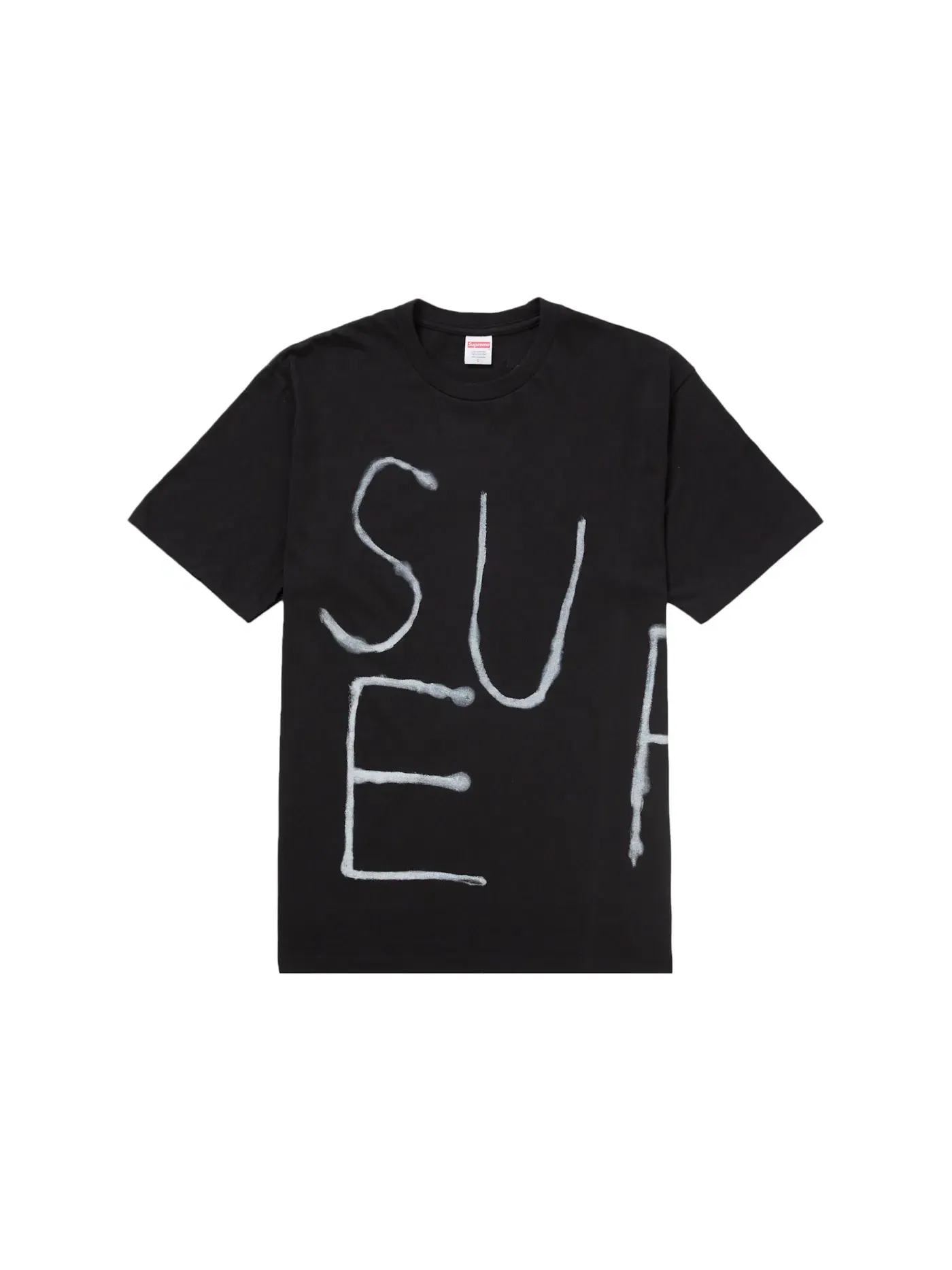 Мужская футболка с принтом Supreme SS25 Black — изображение 1 из 2
