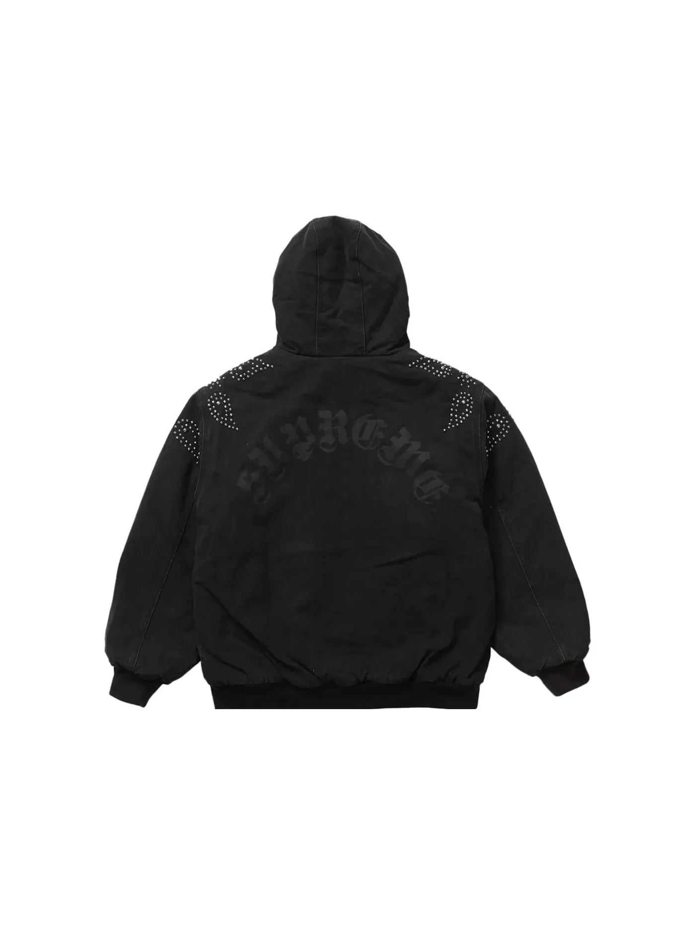 Мужская куртка с принтом Paisley Studded Supreme — изображение 3 из 3, черный