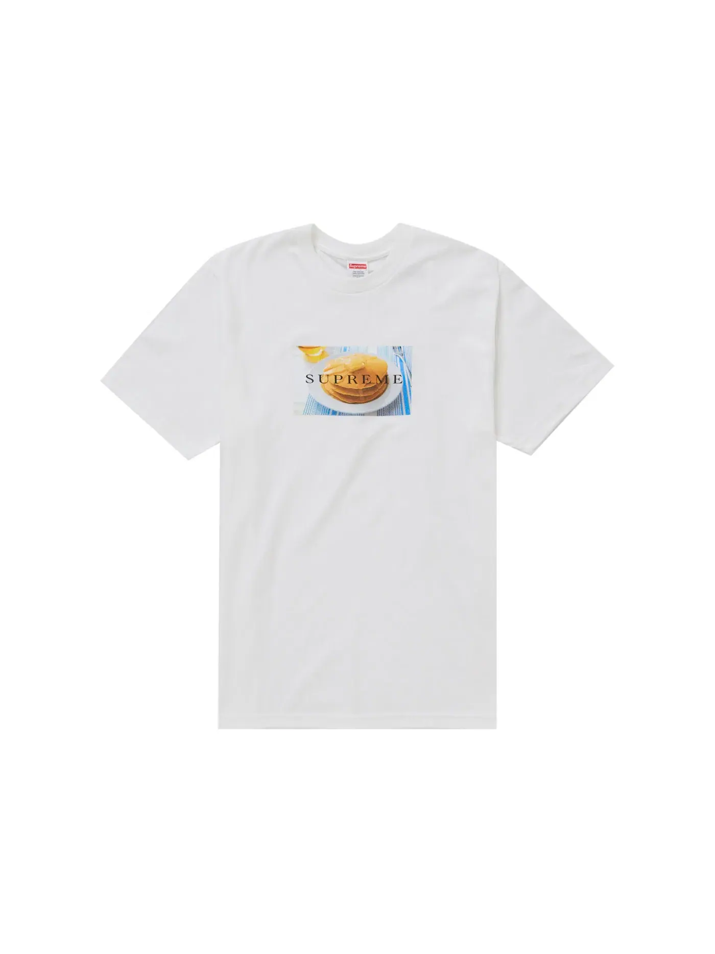 Мужская футболка с принтом Supreme Tee — изображение 1 из 1, белый