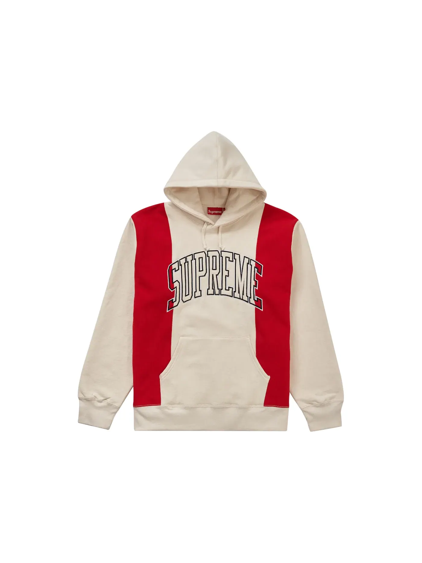 Мужская худи с панелями Supreme Paneled Arc Hooded Sweatshirt — изображение 1 из 1, прозрачный