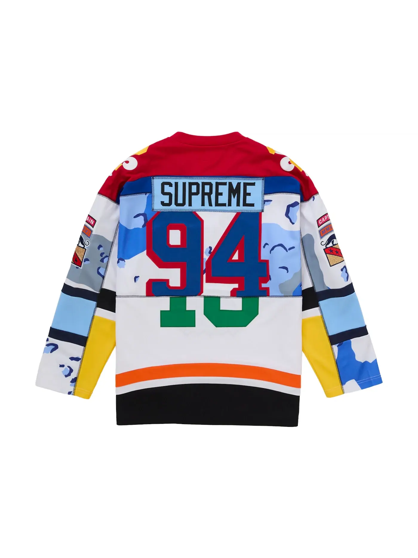 Мужская хоккейная джерси Supreme — изображение 2 из 2, белый