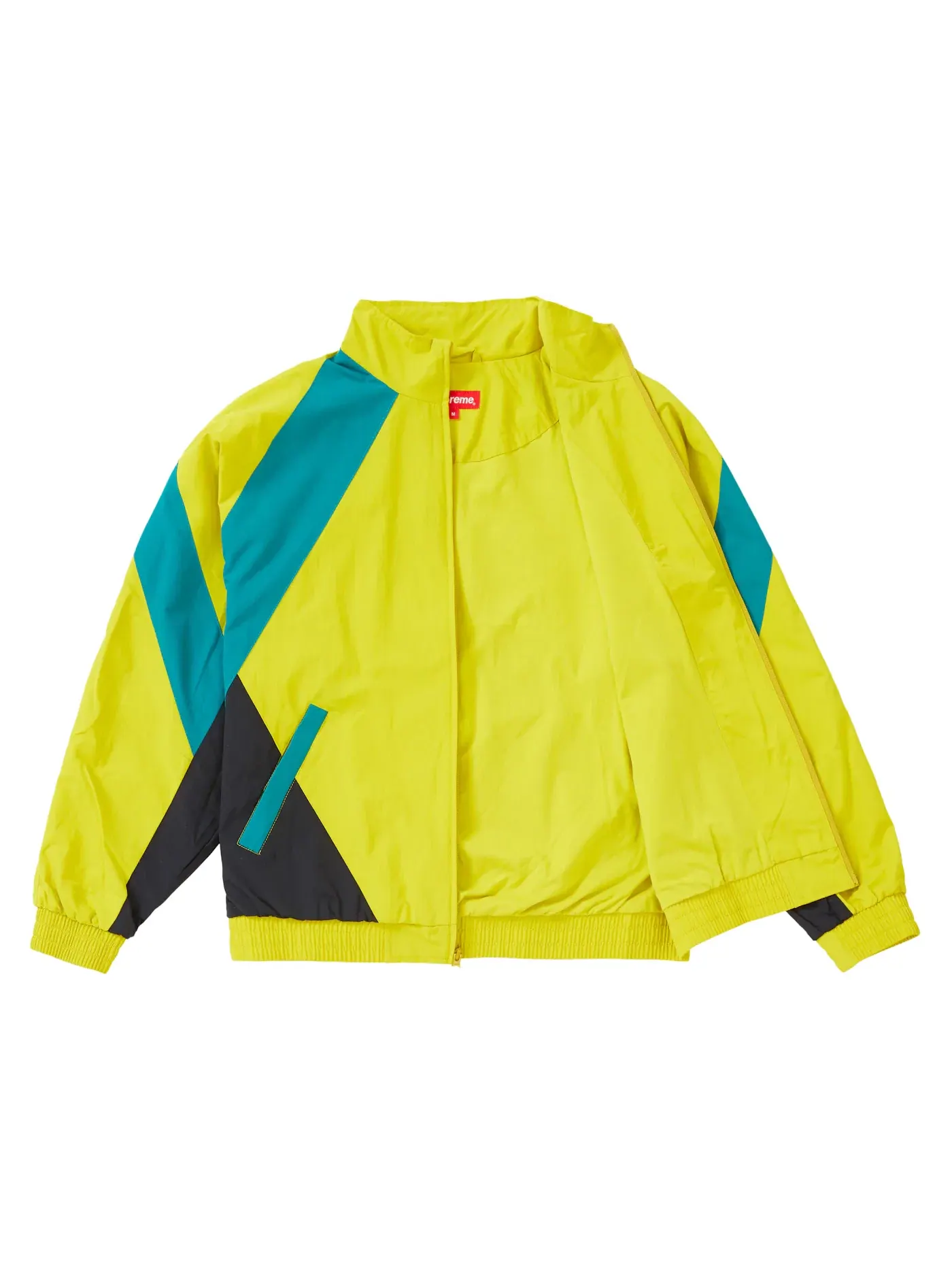 Мужская куртка с панелями Supreme Track Jacket — изображение 3 из 3, светлый золотистый