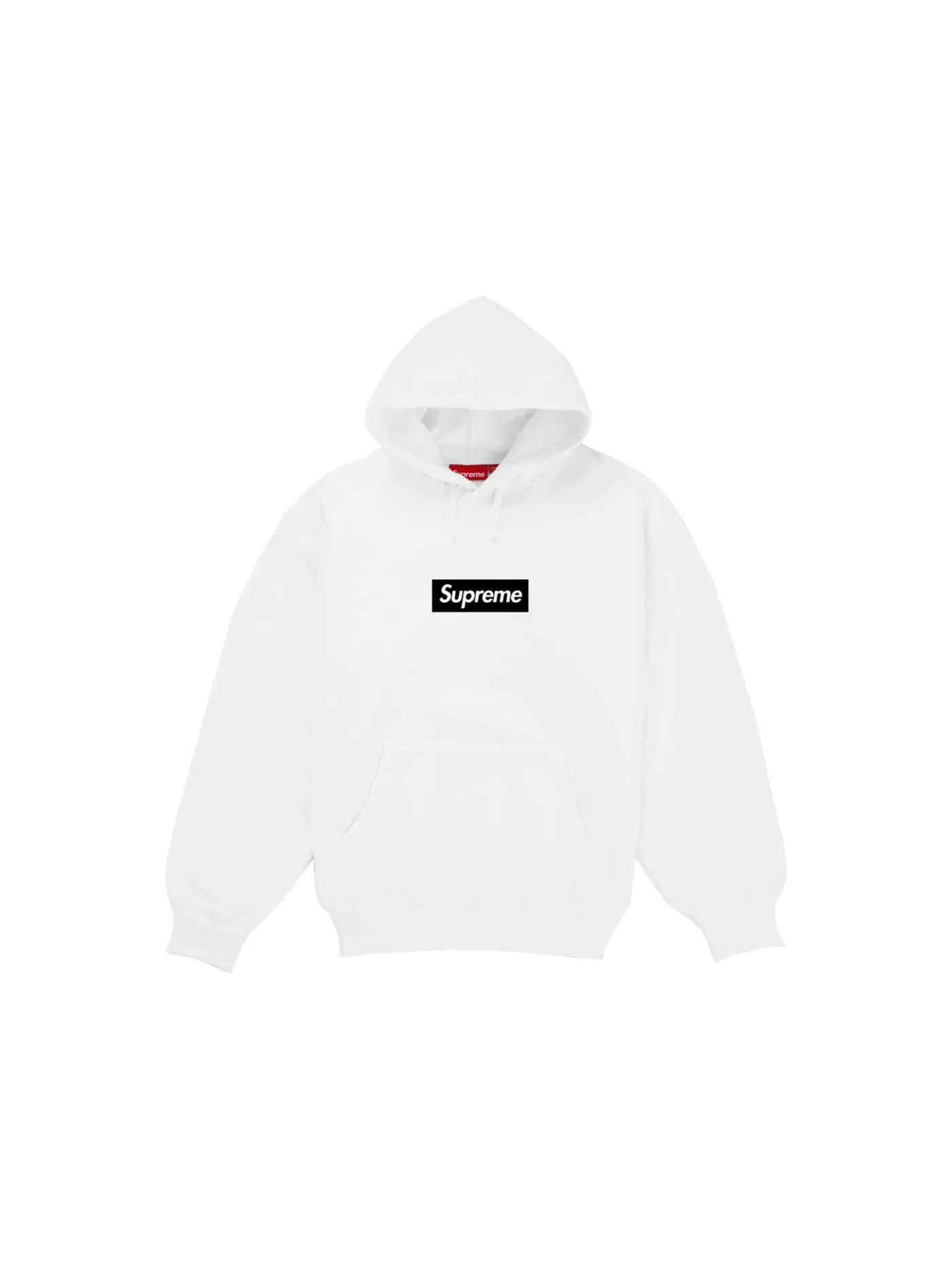 Мужская худи с принтом Supreme Paris Anniversary Box Logo — изображение 1 из 1, белый
