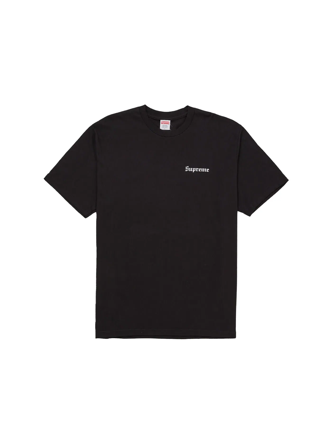 Мужская футболка с принтом Tee Supreme — изображение 2 из 2, черный