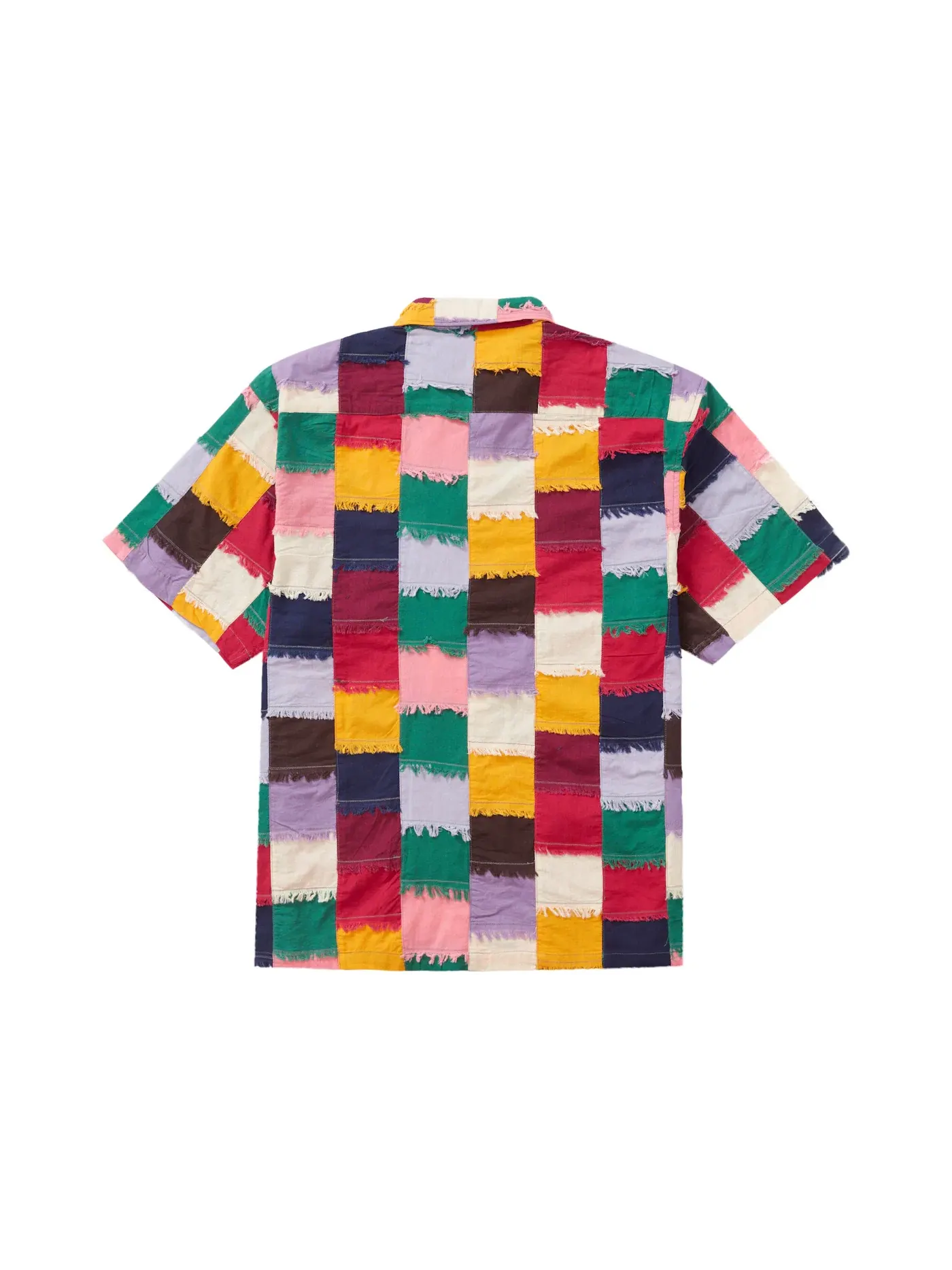 Мужская рубашка с коротким рукавом Patchwork Supreme — изображение 2 из 2, мульти