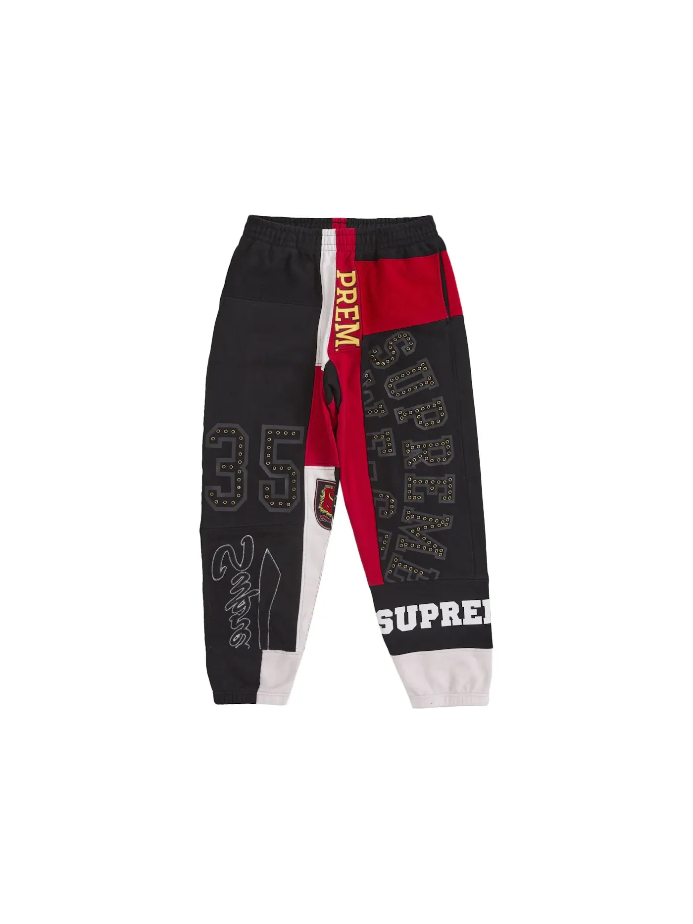 Мужские спортивные штаны с принтом Sweatpant (SS25) Supreme — изображение 1 из 2, черный