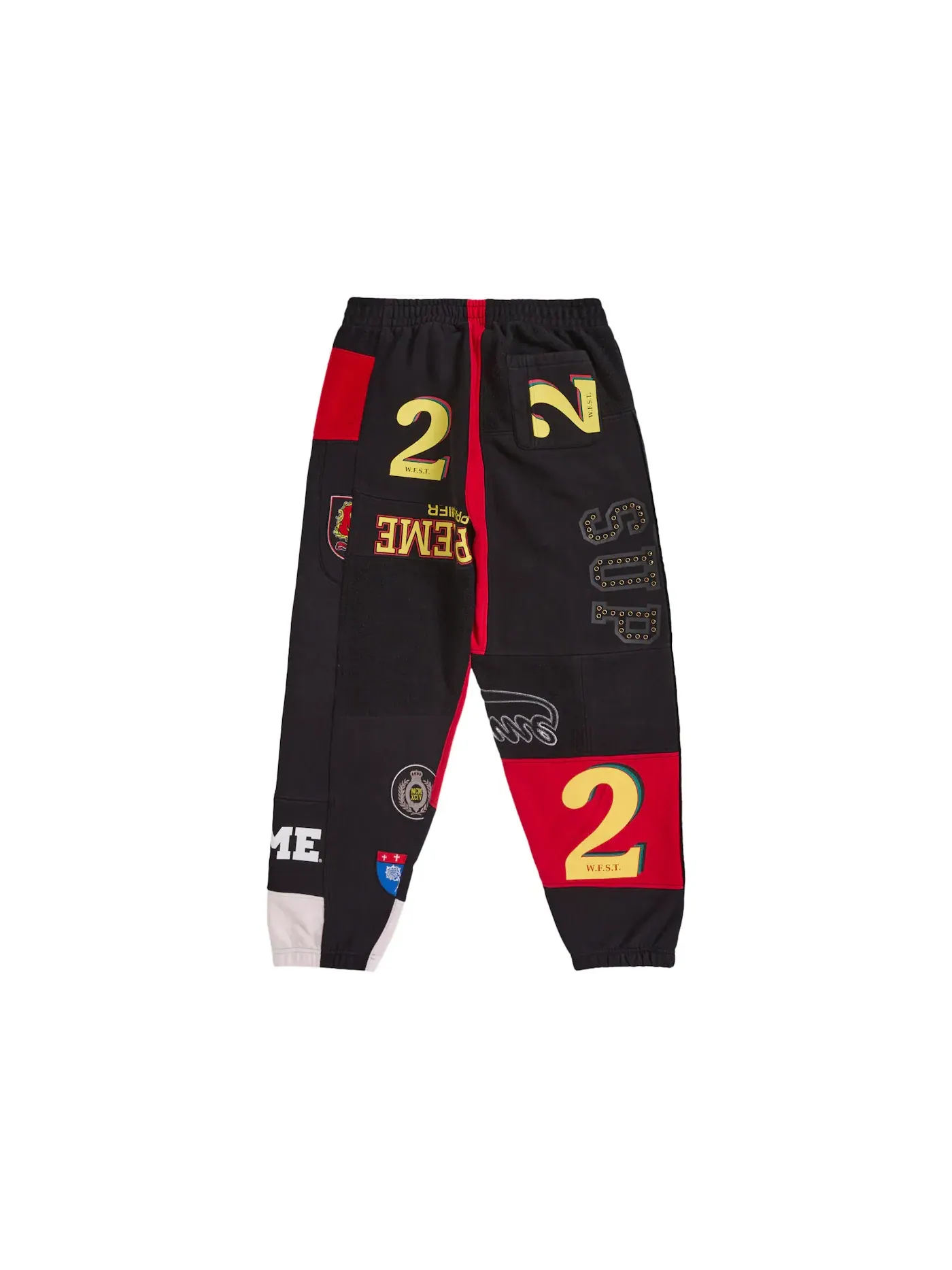 Мужские спортивные штаны с принтом Sweatpant (SS25) Supreme — изображение 2 из 2, черный