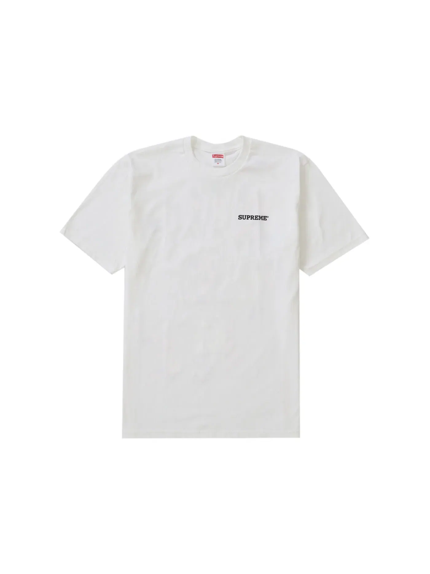 Мужская футболка с принтом Supreme Tee — изображение 1 из 2, белый