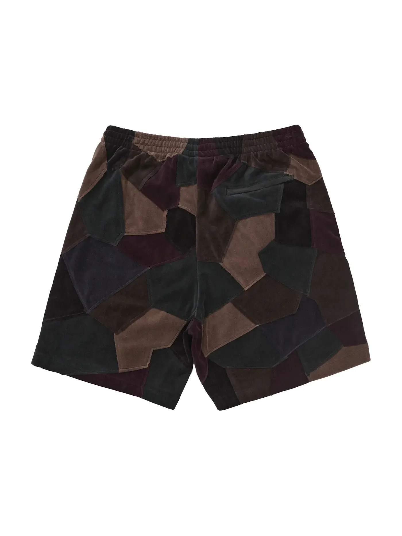Мужские шорты из велюра с аппликацией Supreme Short — изображение 2 из 2, темный темно-синий