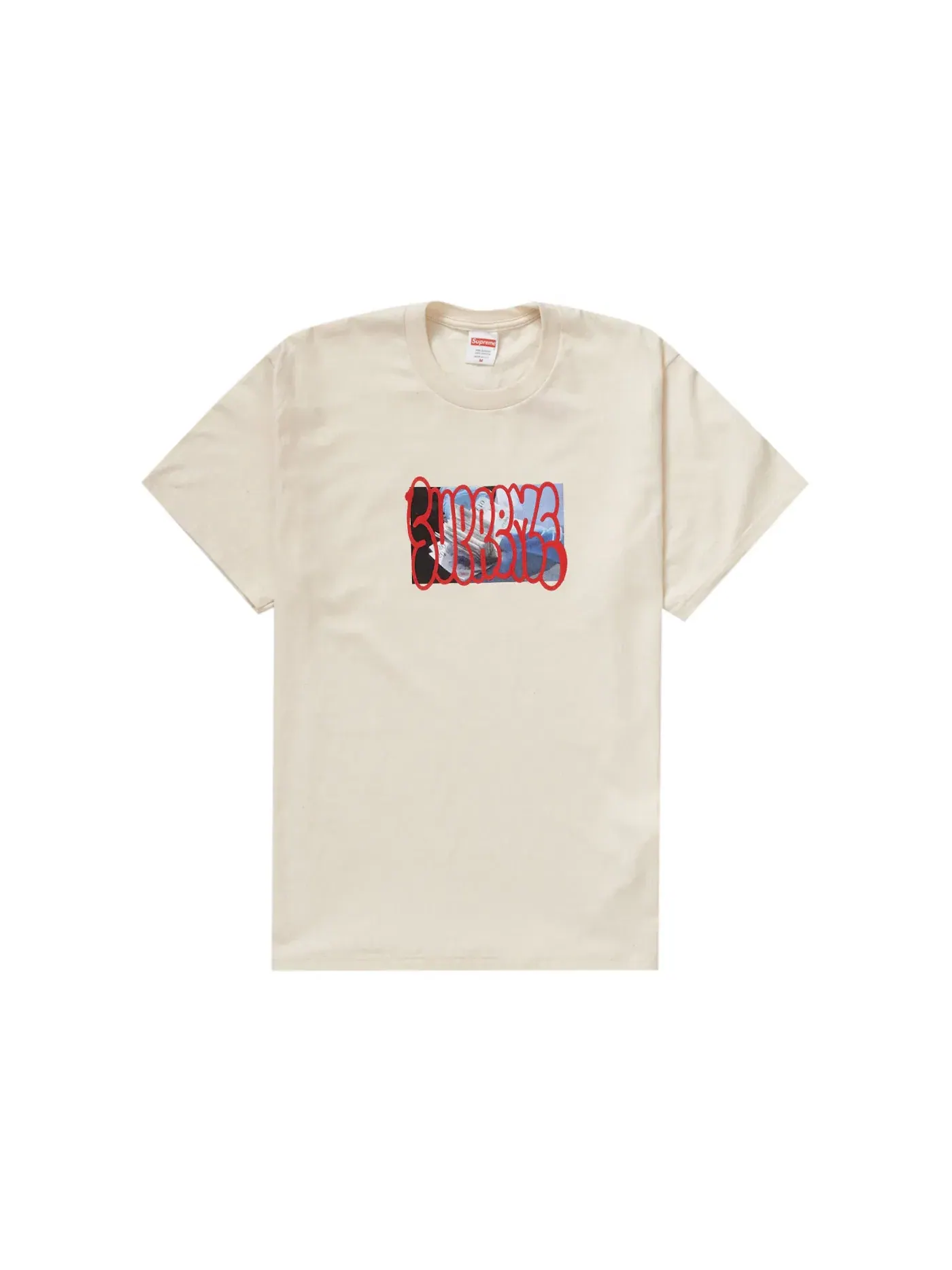 Мужская футболка Supreme Tee — изображение 1 из 1, прозрачный
