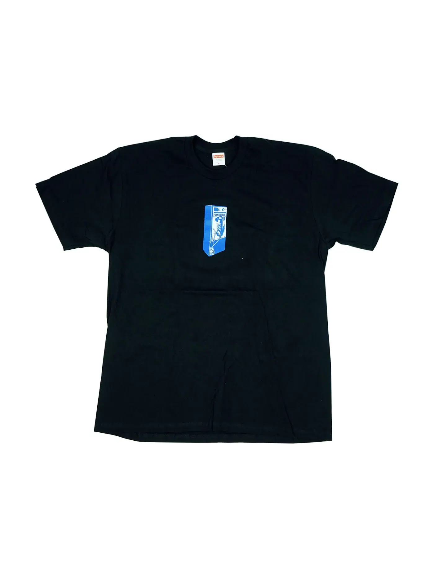 Мужская футболка с принтом Tee Supreme — изображение 1 из 1, черный