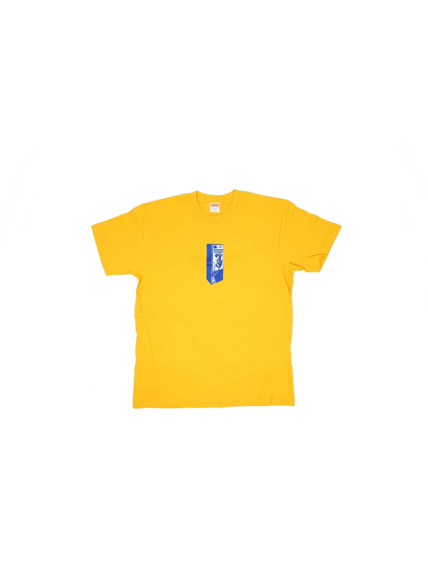 Мужская футболка с принтом Payphone Tee Supreme — изображение 1 из 1, яркий оранжевый