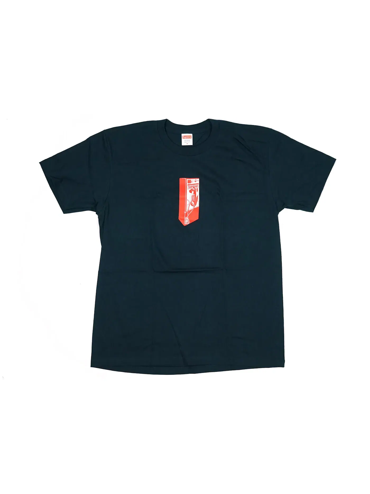 Мужская футболка с принтом Tee Supreme — изображение 1 из 1, темно-синий