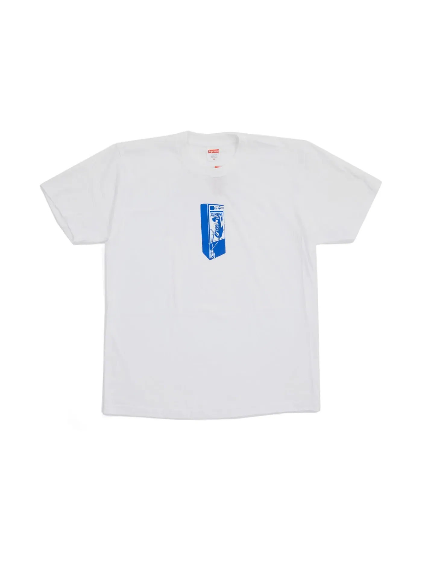 Мужская футболка с принтом Tee Supreme — изображение 1 из 1, белый