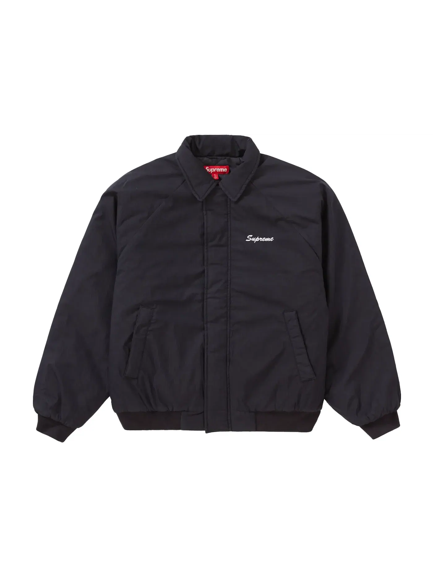Мужская куртка с вышивкой Supreme Peace Embroidery Work Jacket Supreme — изображение 3 из 3, темно-синий