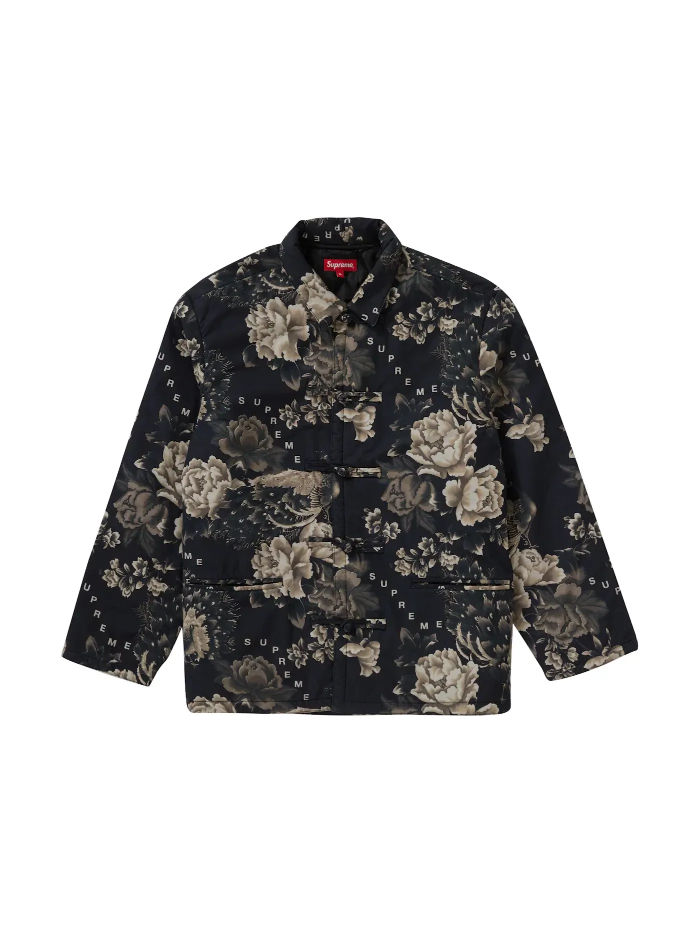 Мужская куртка Supreme Peacock Jacket — изображение 1 из 3, черный