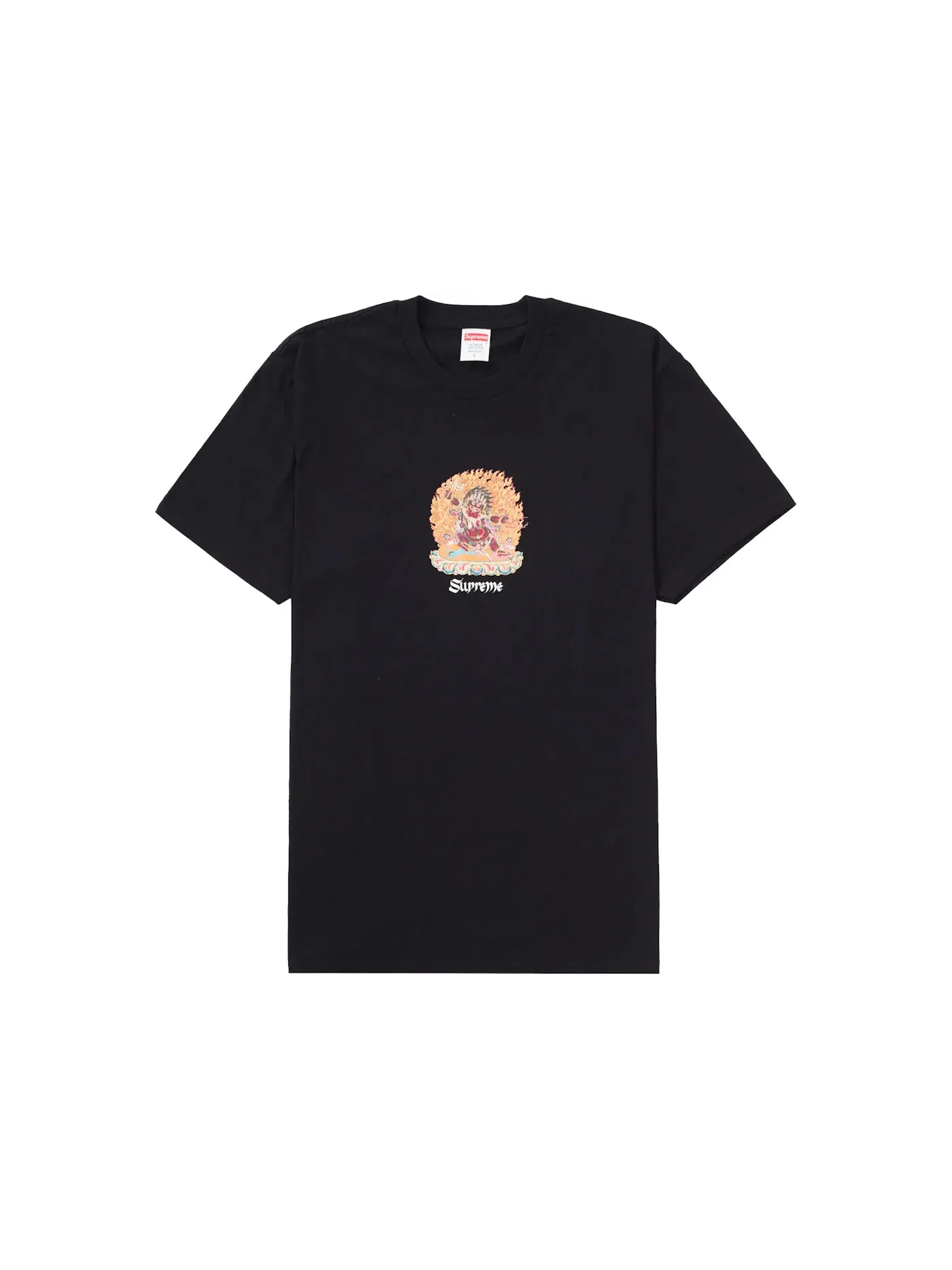 Мужская футболка с принтом Supreme Tee — изображение 1 из 2, черный