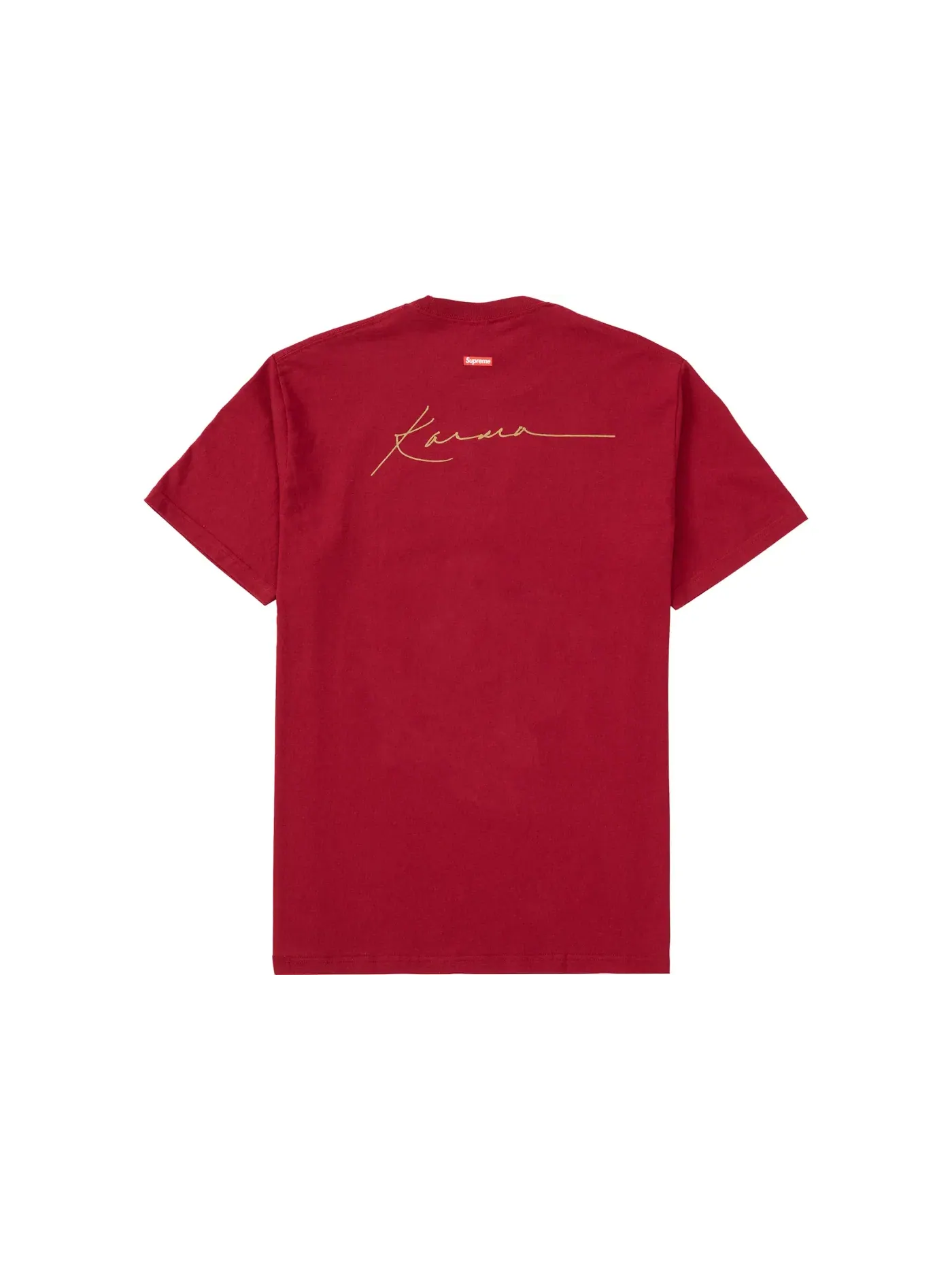 Мужская футболка с принтом Pharoah Sanders Tee Supreme — изображение 2 из 2, красный