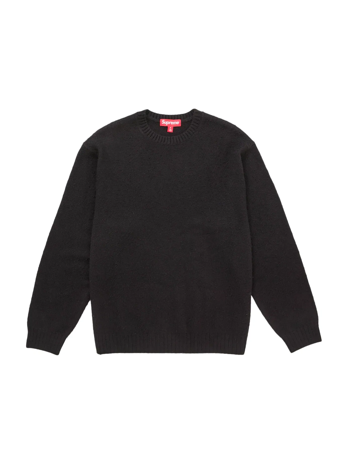 Мужской свитер с ворсом Supreme Sweater (SS26) — изображение 1 из 2, черный