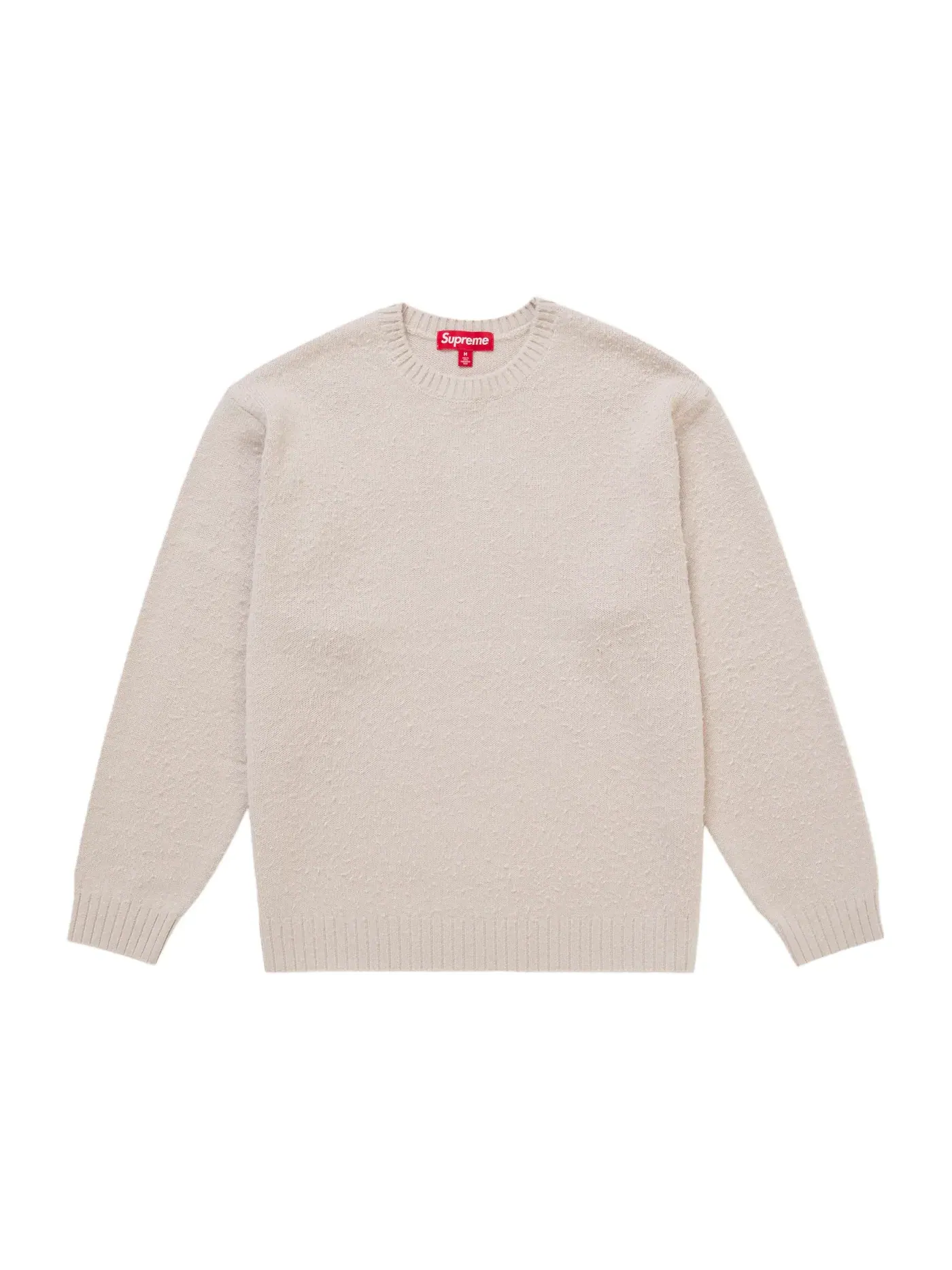 Мужской свитер с ворсом Supreme Sweater (SS26) — изображение 1 из 2, серый