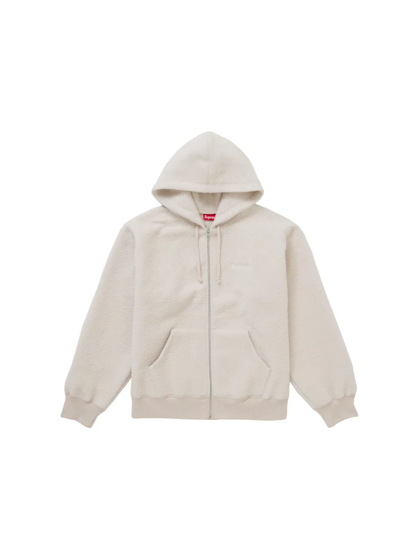 Мужская худи с принтом Supreme Sweatshirt — изображение 1 из 1, серый