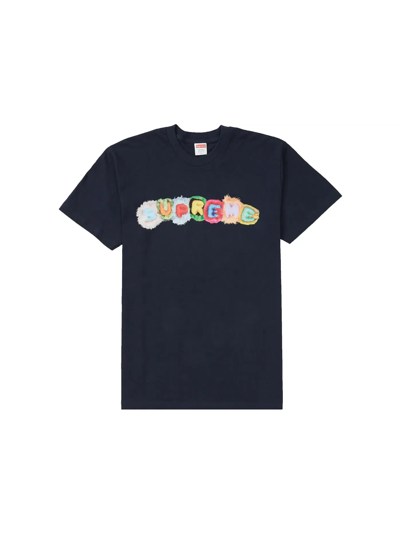 Мужская футболка с принтом Supreme Pillows Tee — изображение 1 из 1, темно-синий