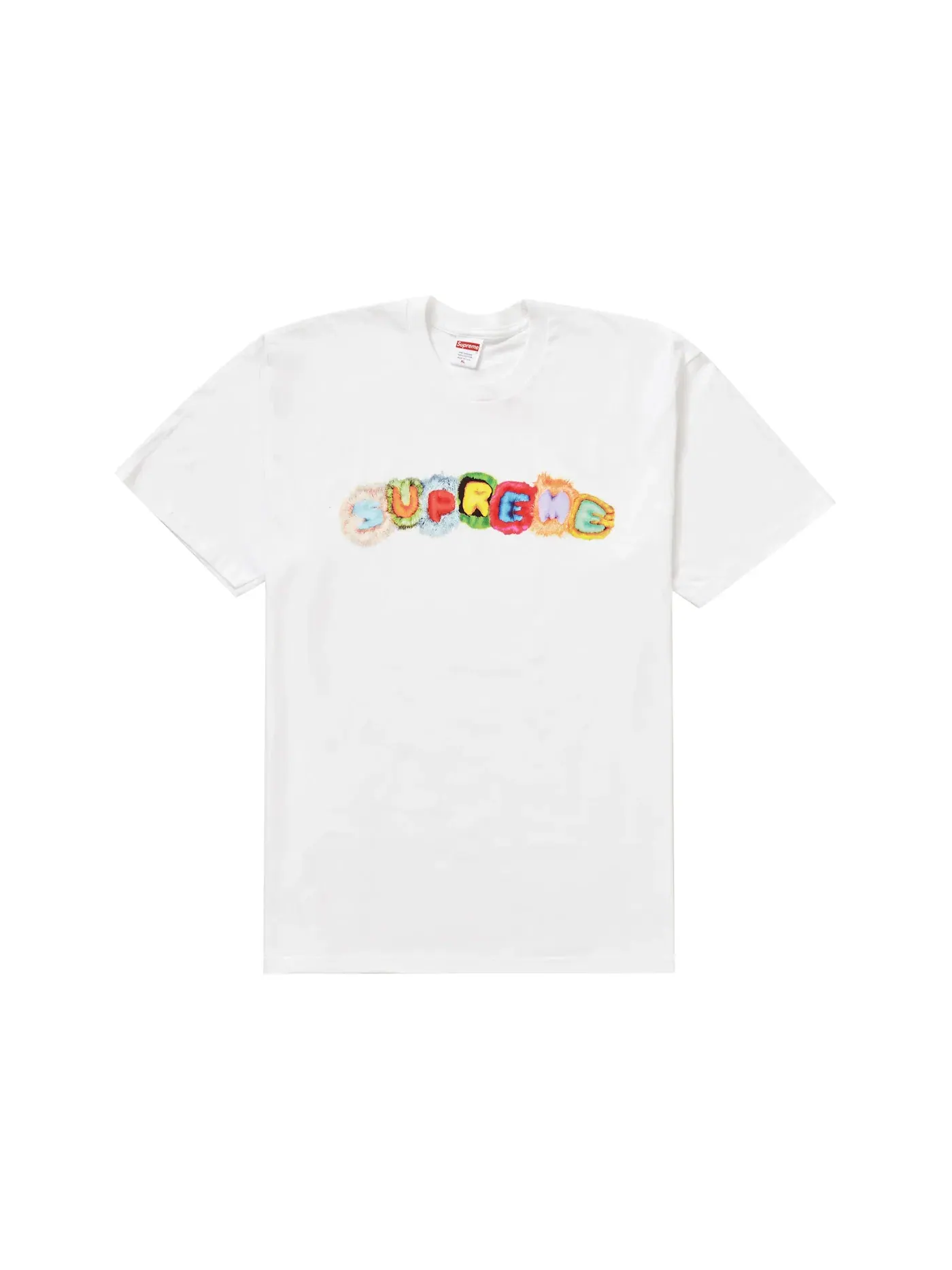 Мужская футболка с принтом Supreme Pillows Tee Supreme — изображение 1 из 1, белый