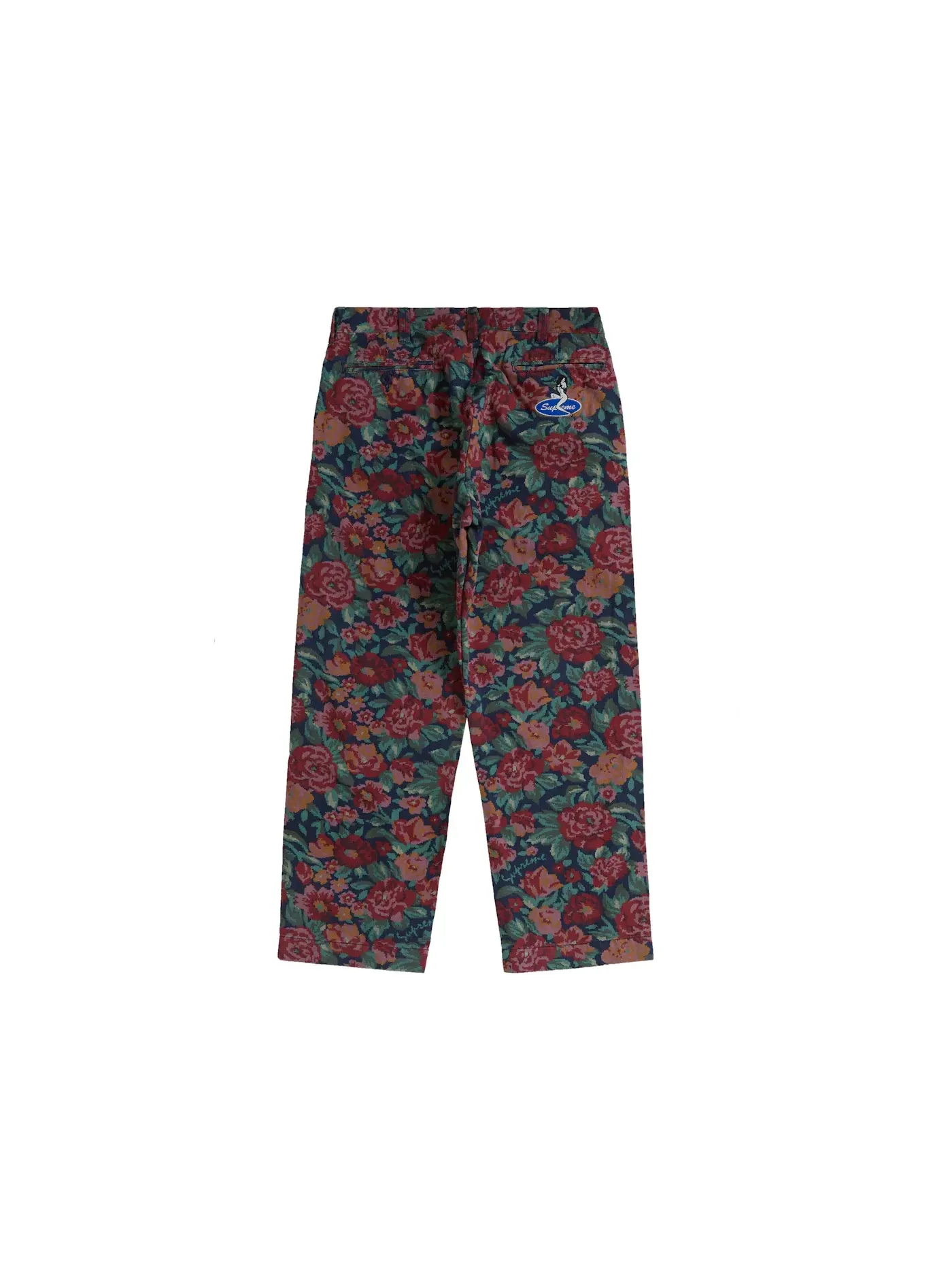 Мужские чинос с принтом Supreme Chino Pant (FW20), Digi Floral — изображение 2 из 2