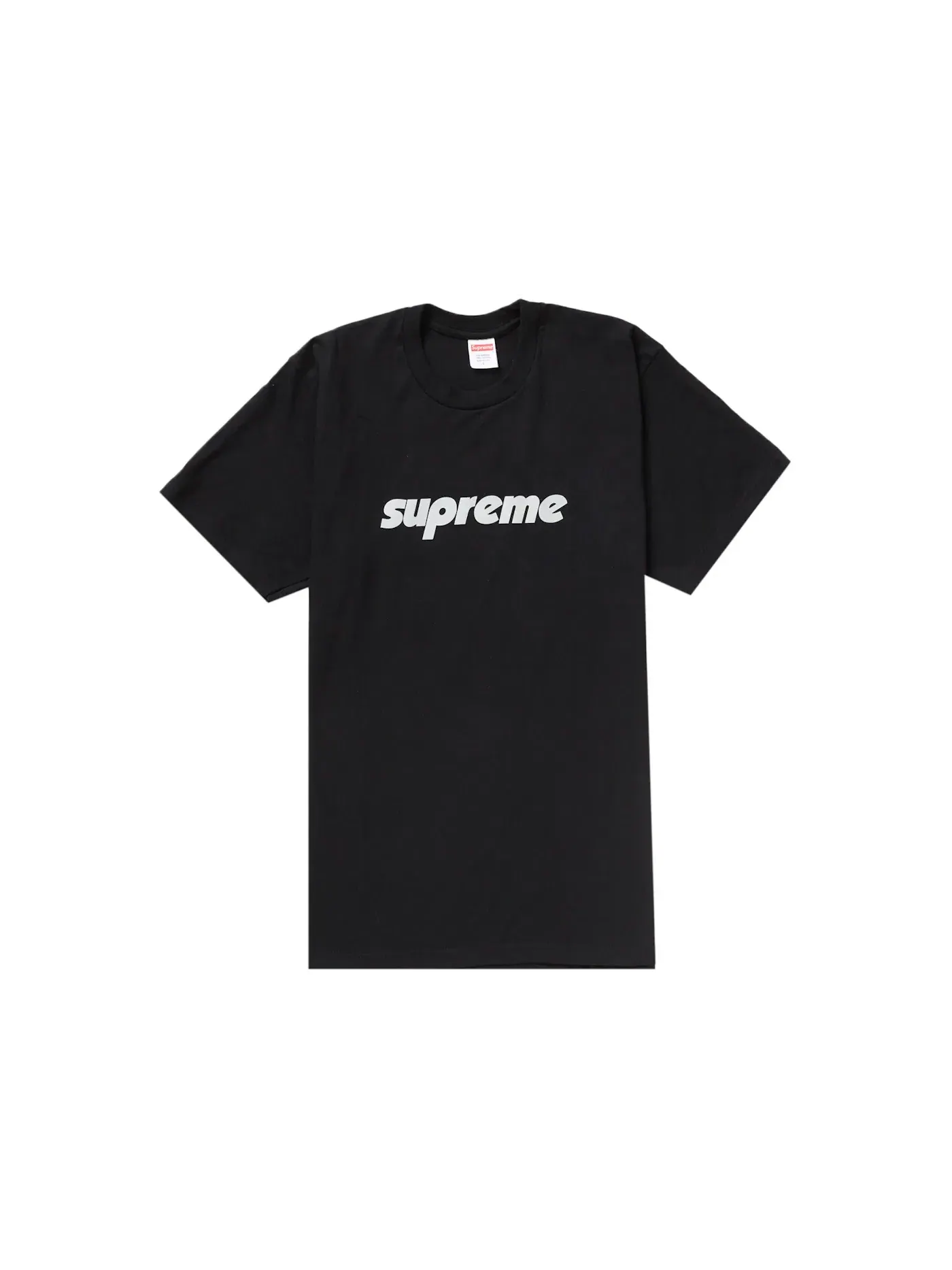 Мужская футболка с принтом Supreme Tee — изображение 1 из 1, черный
