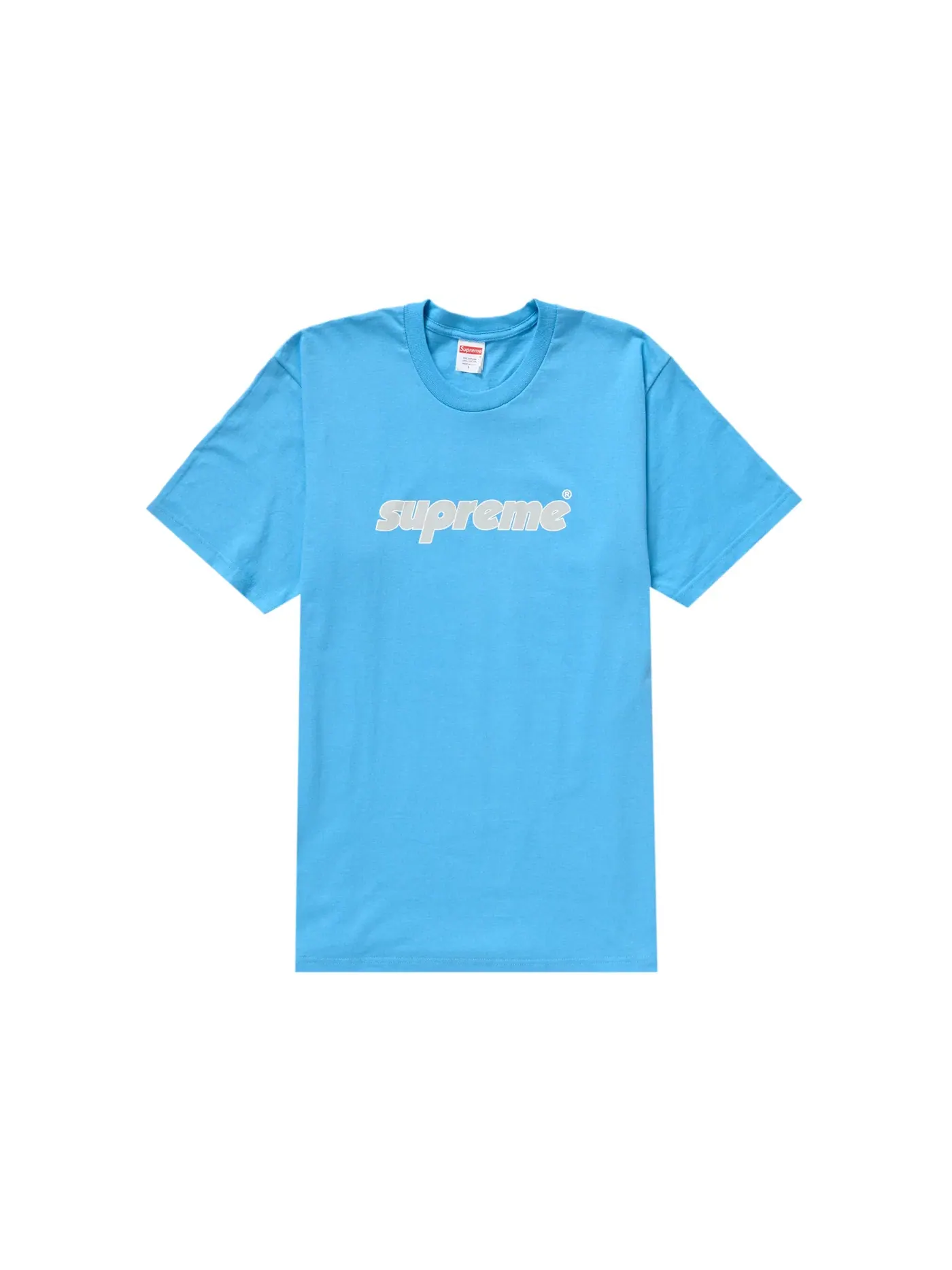 Мужская футболка Supreme Tee — изображение 1 из 1, яркий синий