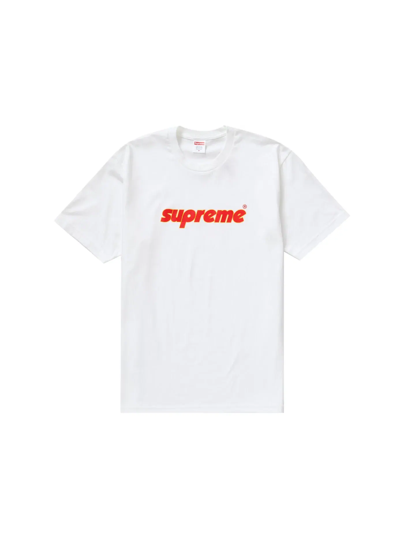 Мужская футболка с принтом Supreme Tee — изображение 1 из 1, белый
