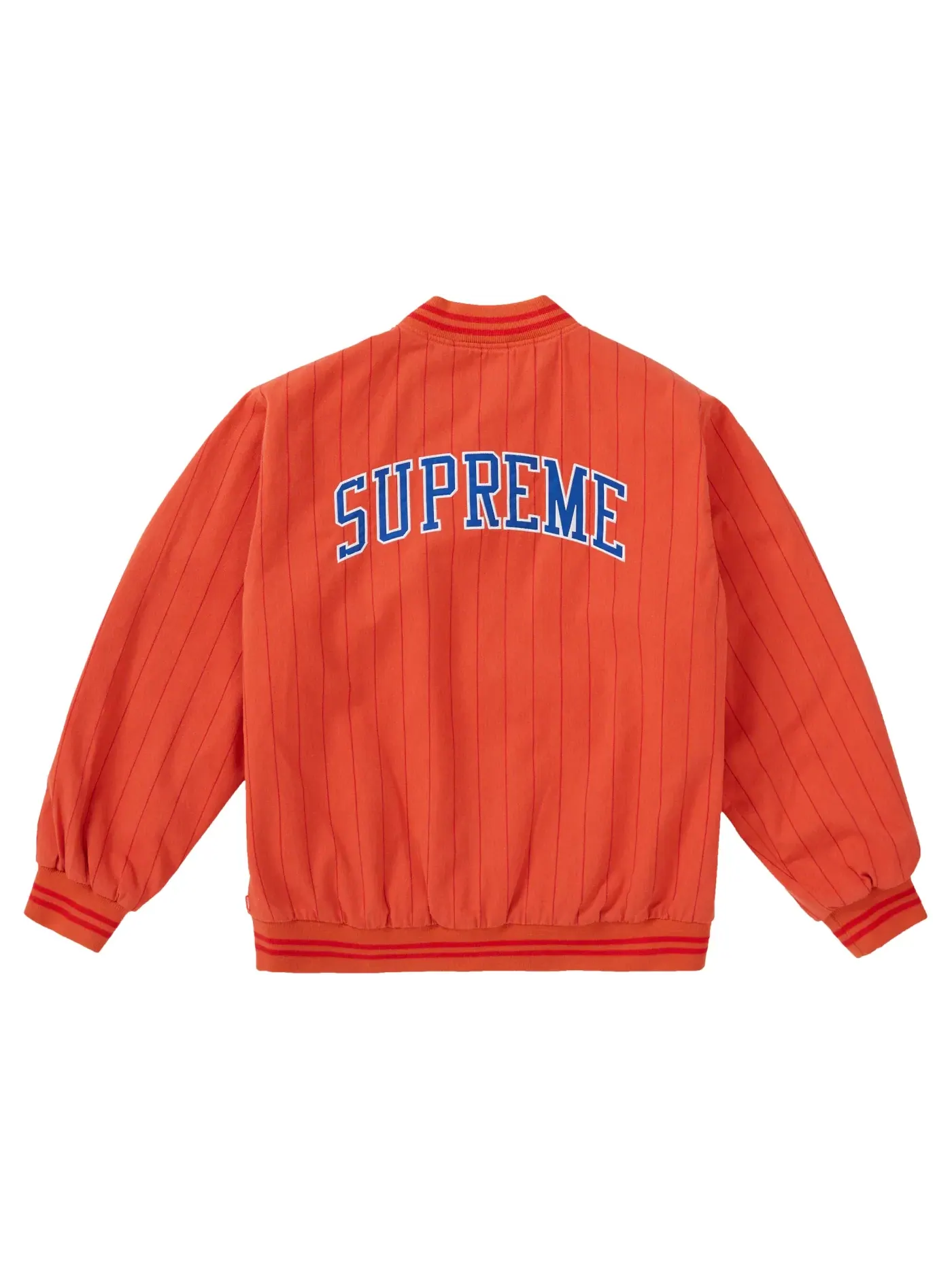 Мужская куртка-бомбер с пинстрайпом Supreme Jacket — изображение 3 из 3, оранжевый
