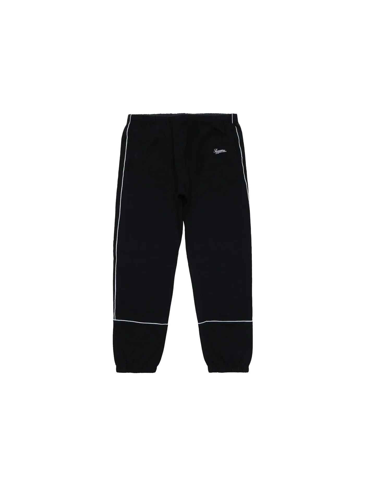 Мужские спортивные штаны с лампасами Supreme Sweatpant — изображение 1 из 1, черный
