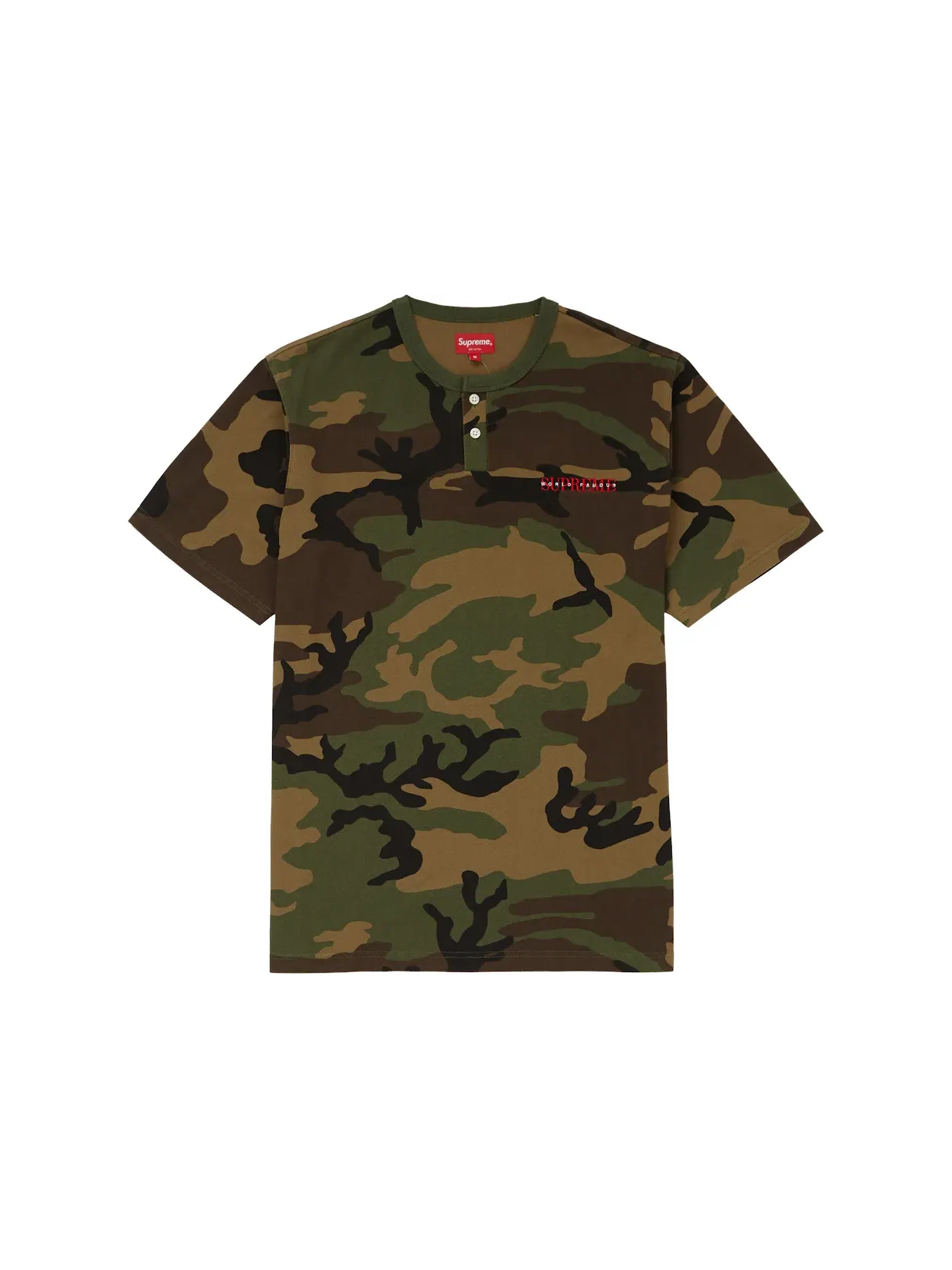 Мужская футболка с коротким рукавом Woodland Camo Supreme, Woodland Camo — изображение 1 из 1