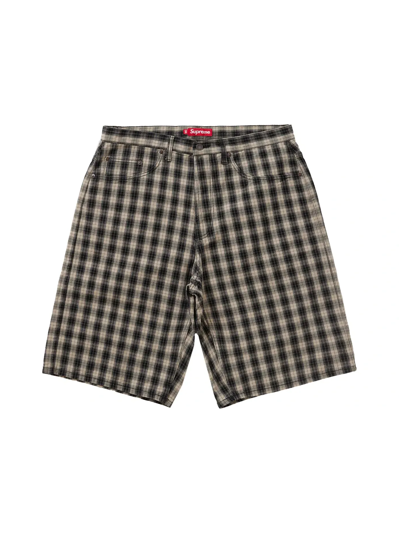 Мужские шорты с принтом Supreme Short — изображение 1 из 2, черный