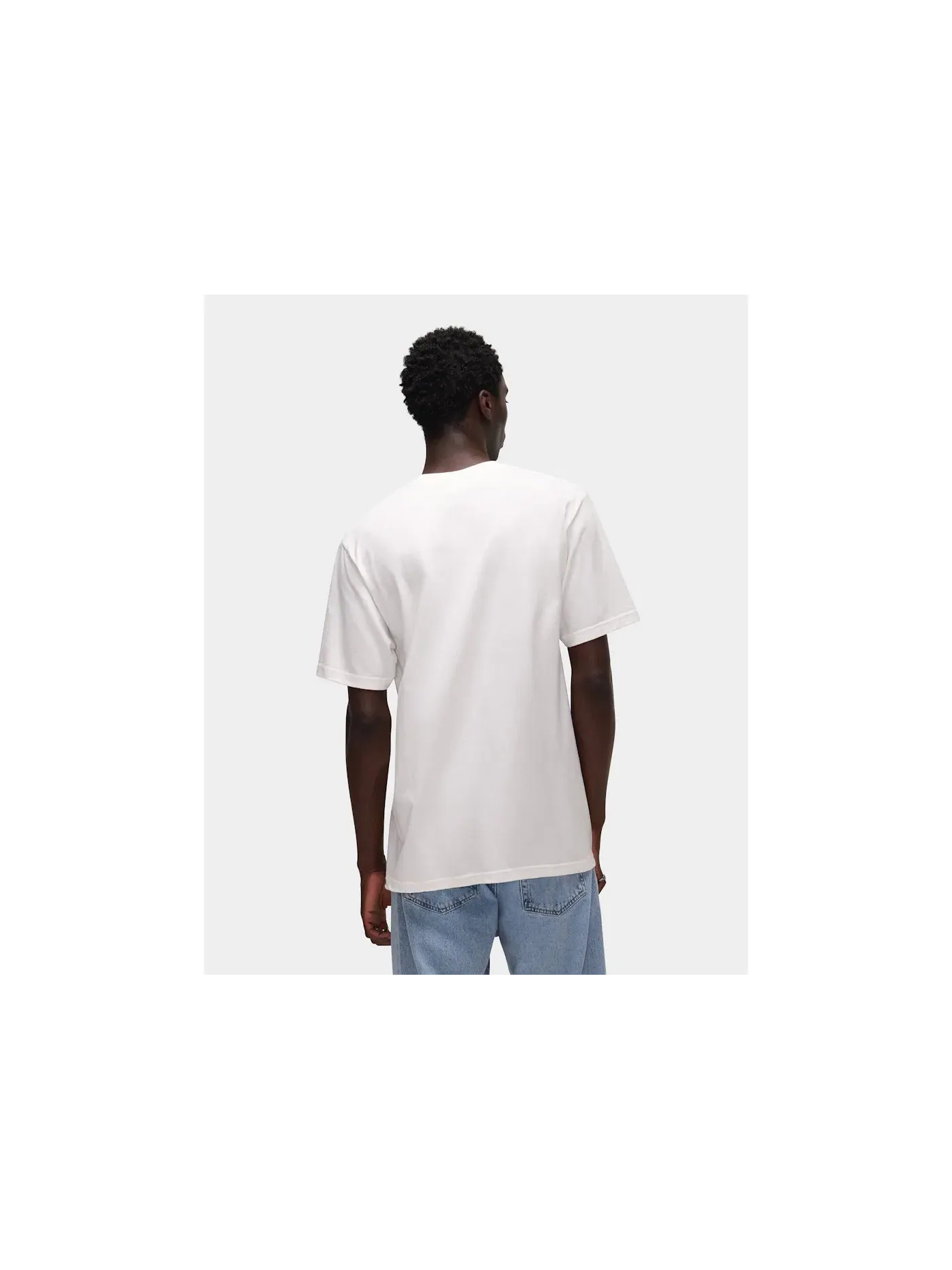 Мужская футболка с принтом Supreme Tee — изображение 4 из 5, белый